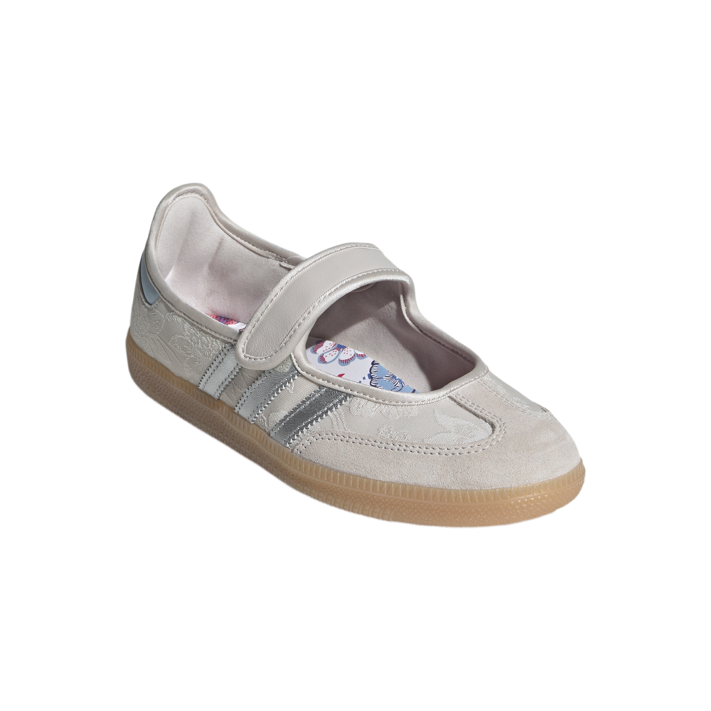 adidas Liberty London Samba Jane Chalk Pearl Silver Metallic Chalk White (Women's)