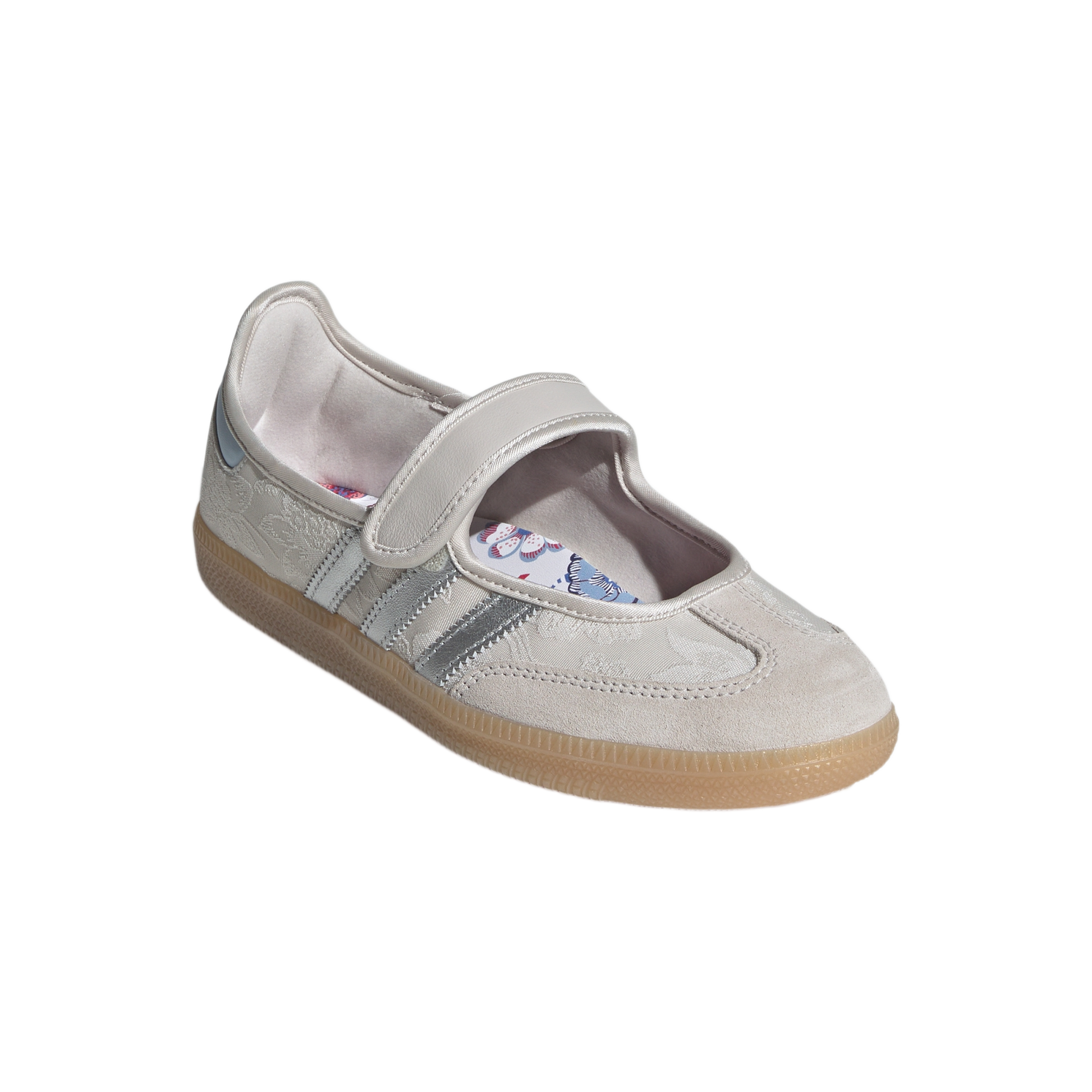 adidas Liberty London Samba Jane Chalk Pearl Silver Metallic Chalk White (Women's)