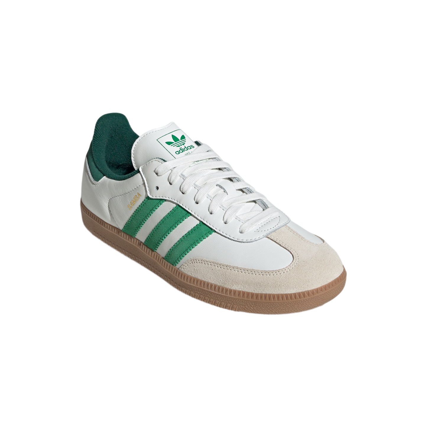 adidas Samba OG White Green Collegiate Green
