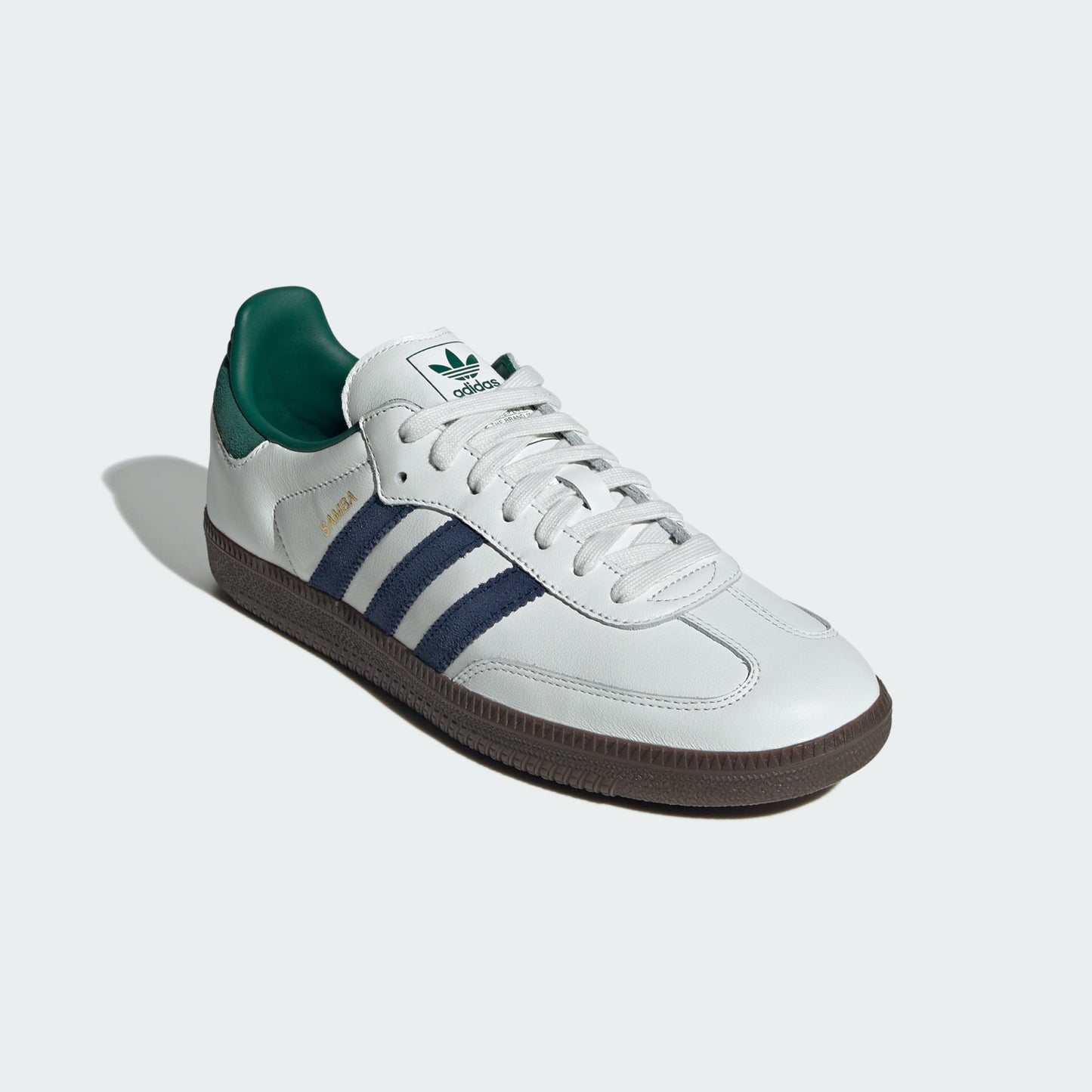 adidas Samba OG Black White Collegiate Green