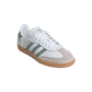 adidas Samba OG Cloud White Silver Green (GS)