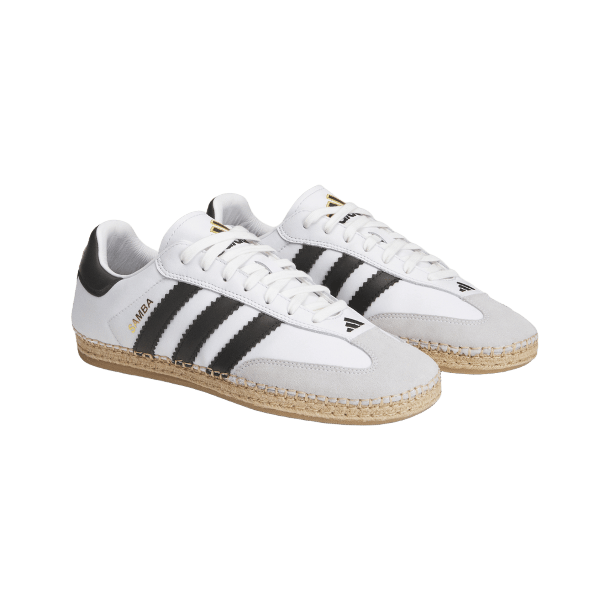 adidas Samba Espadrille CLOT By Edison Chen White Black