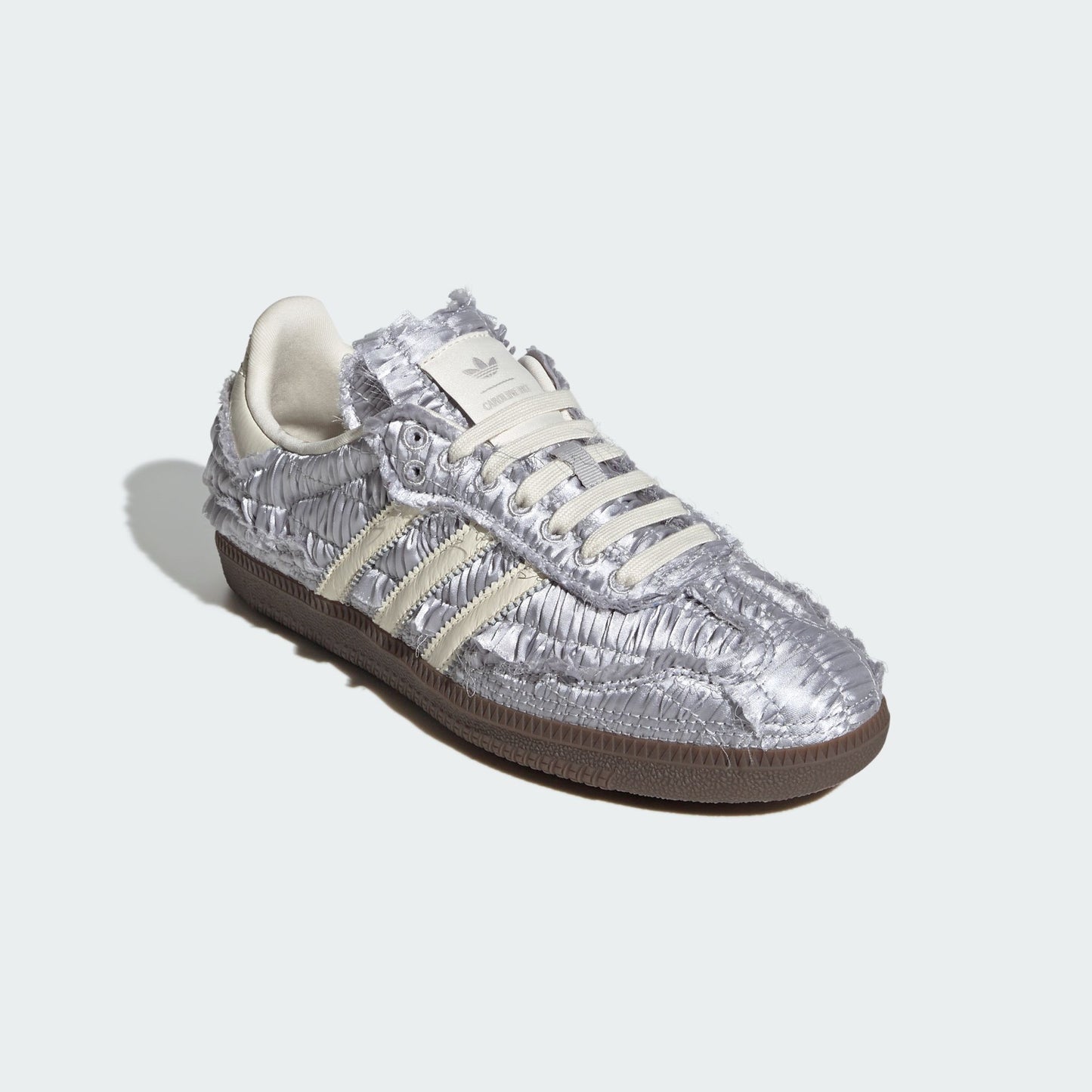 adidas Samba OG Caroline Hu Satin Silver Metallic