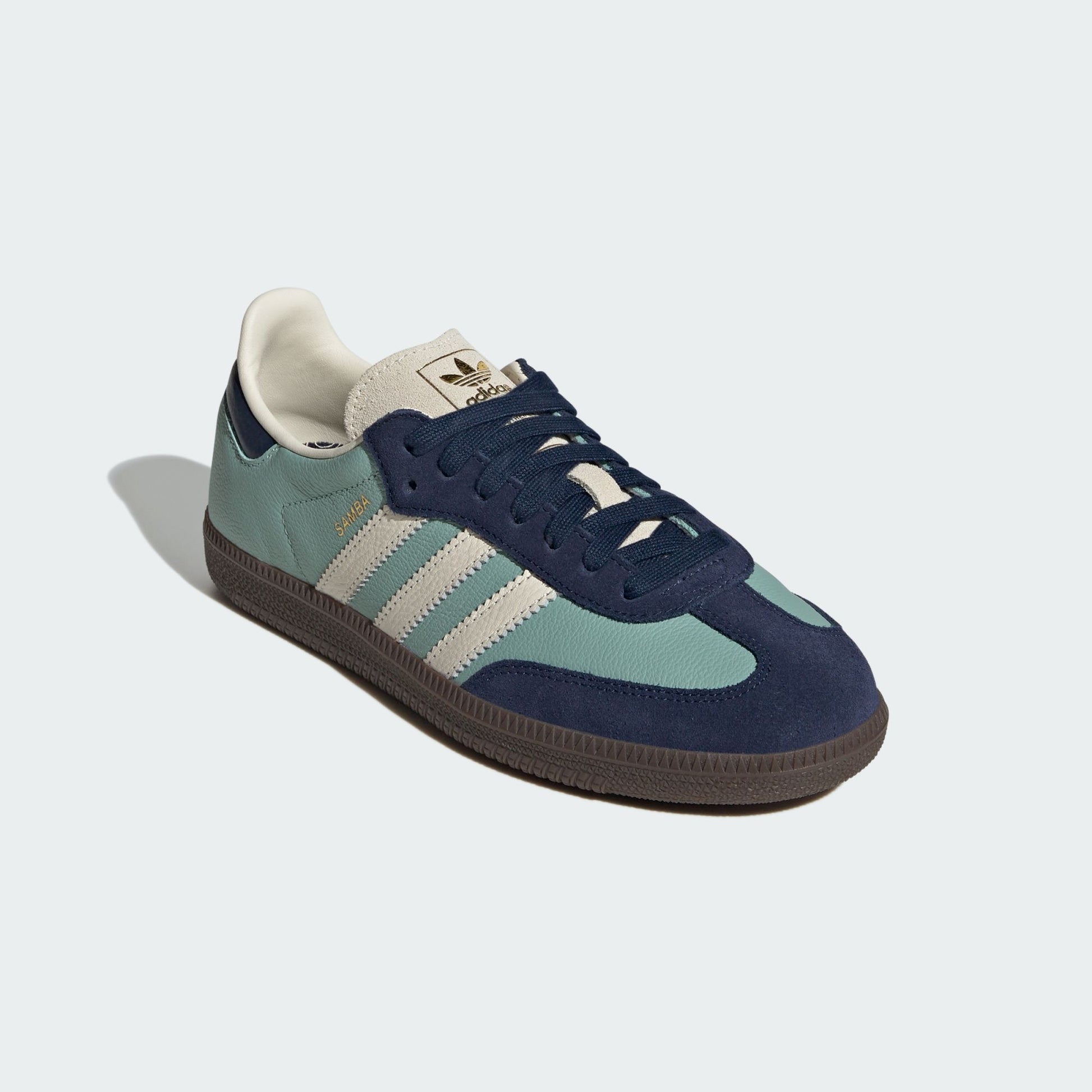 adidas Samba OG Hazy Green Night Indigo (Women's)