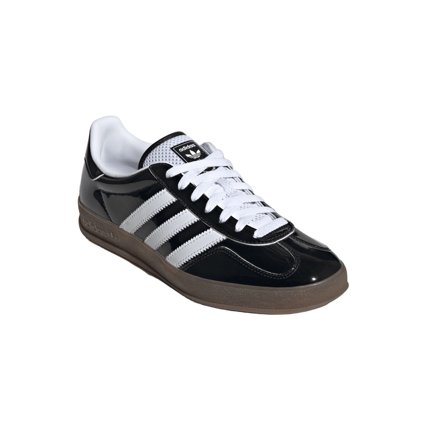 adidas Gazelle Indoor Core Black Patent Leather