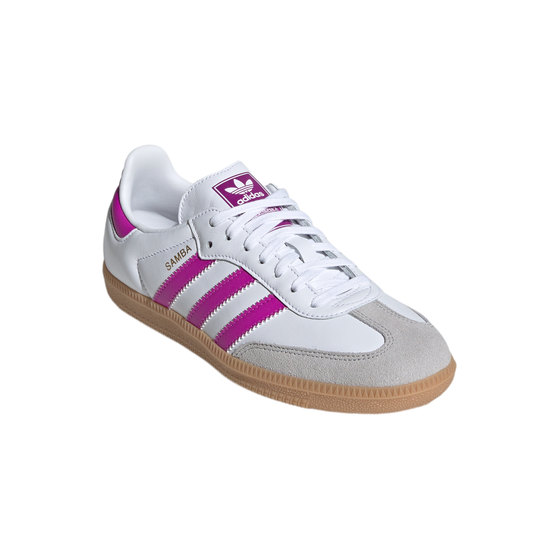 adidas Samba OG Footwear White Purple (Kids)