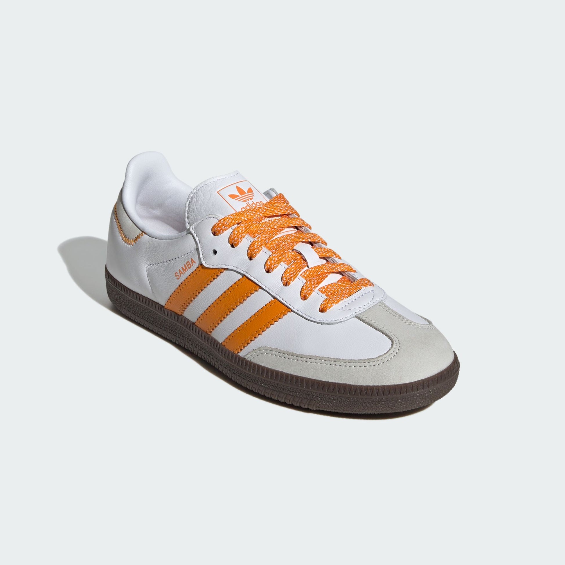 adidas Samba OG Cloud White Orange (Women's)