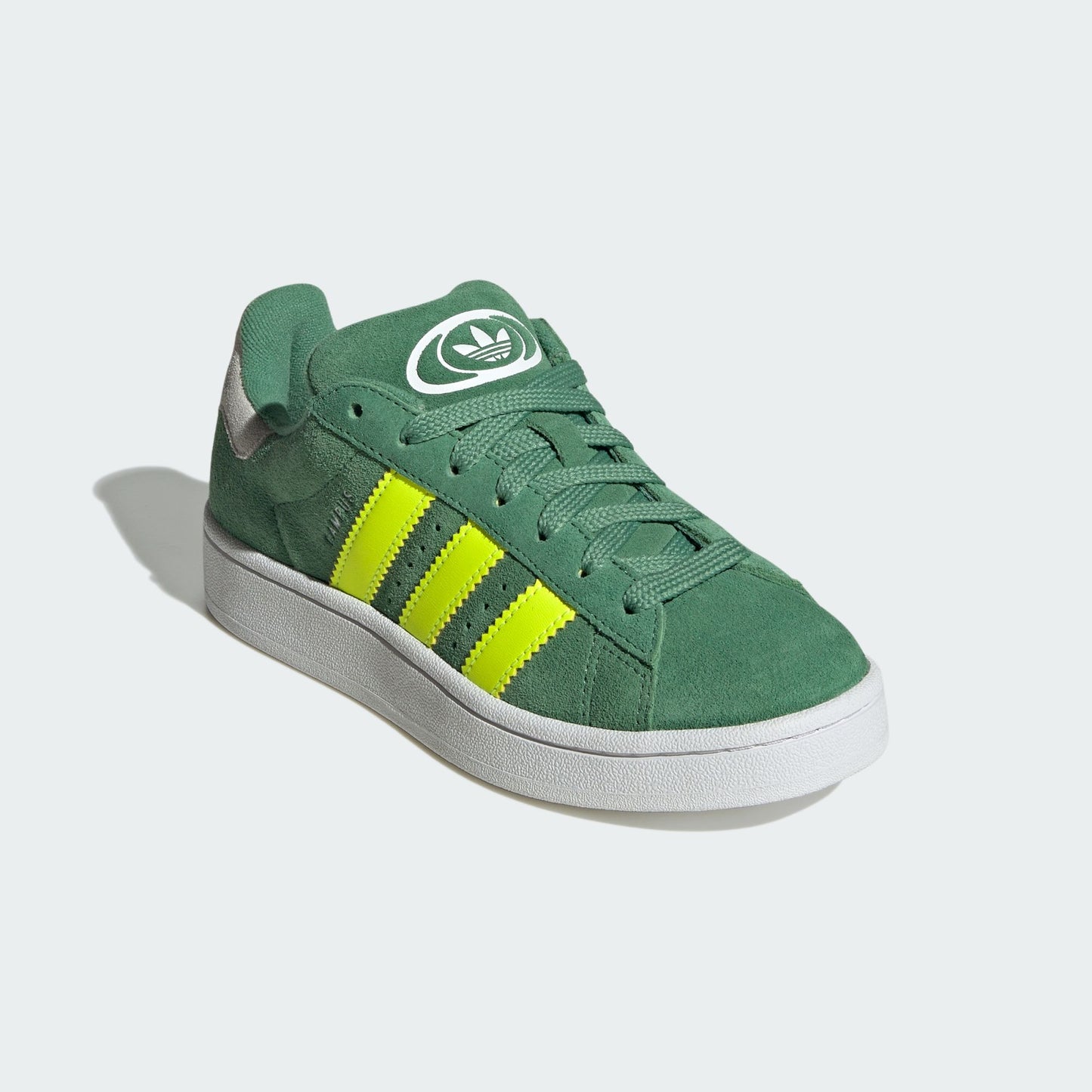 adidas Campus 00s Preloved Green Solar Yellow (Kids)
