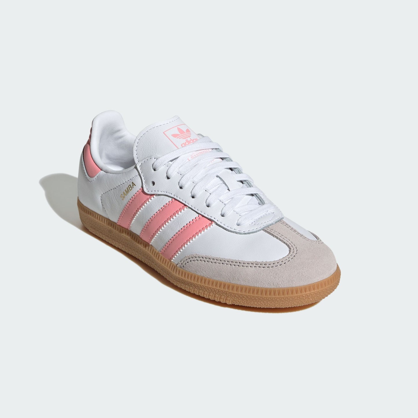 adidas Samba OG White Coral Pink (GS)