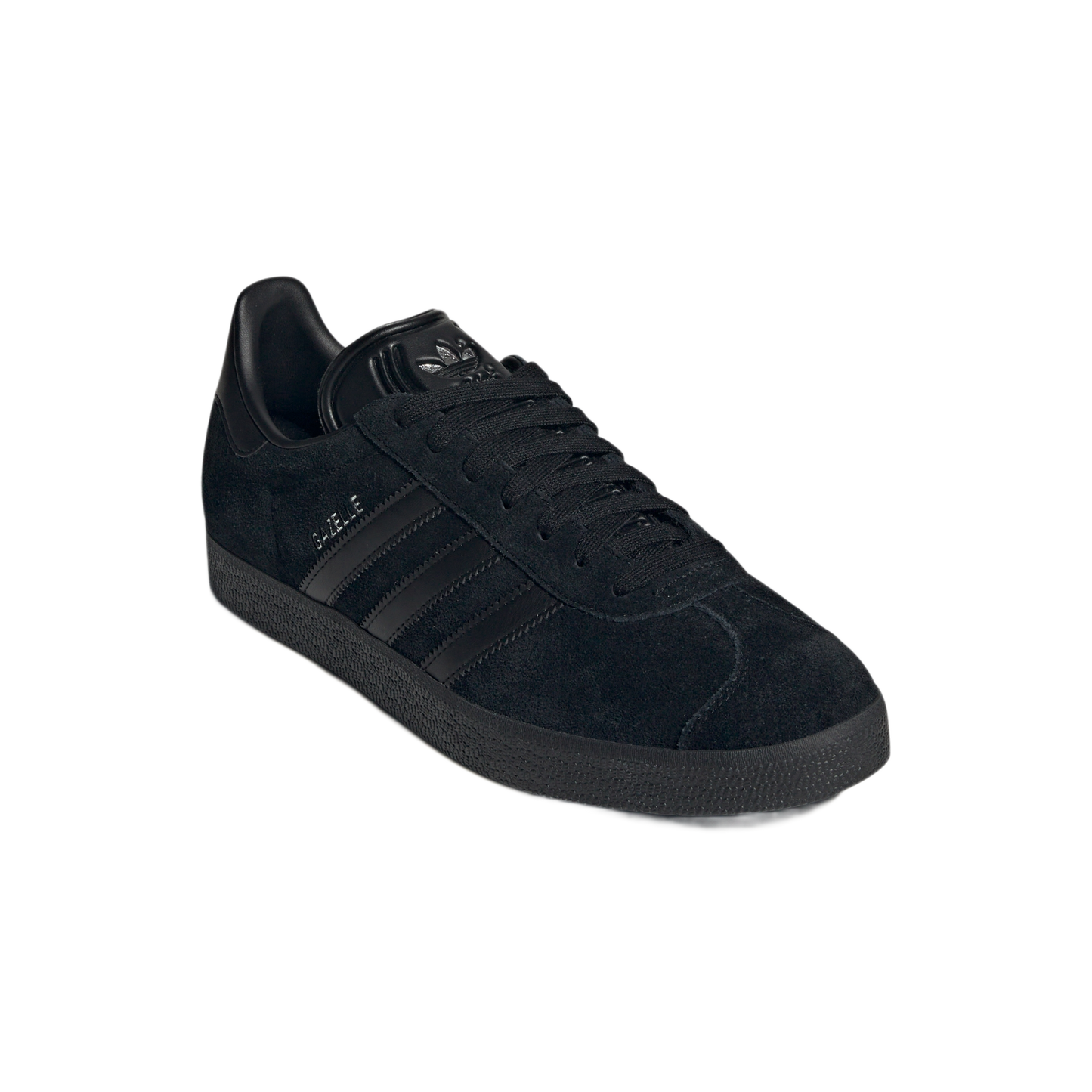 adidas Gazelle All Black Silver Metallic