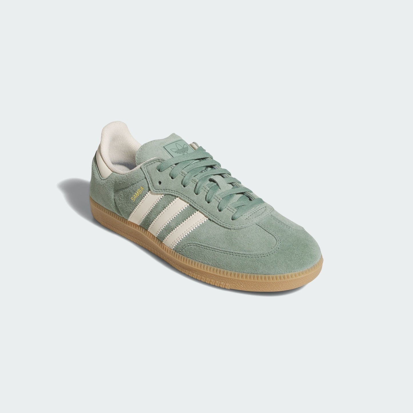 adidas Samba Silver Green Wonder White