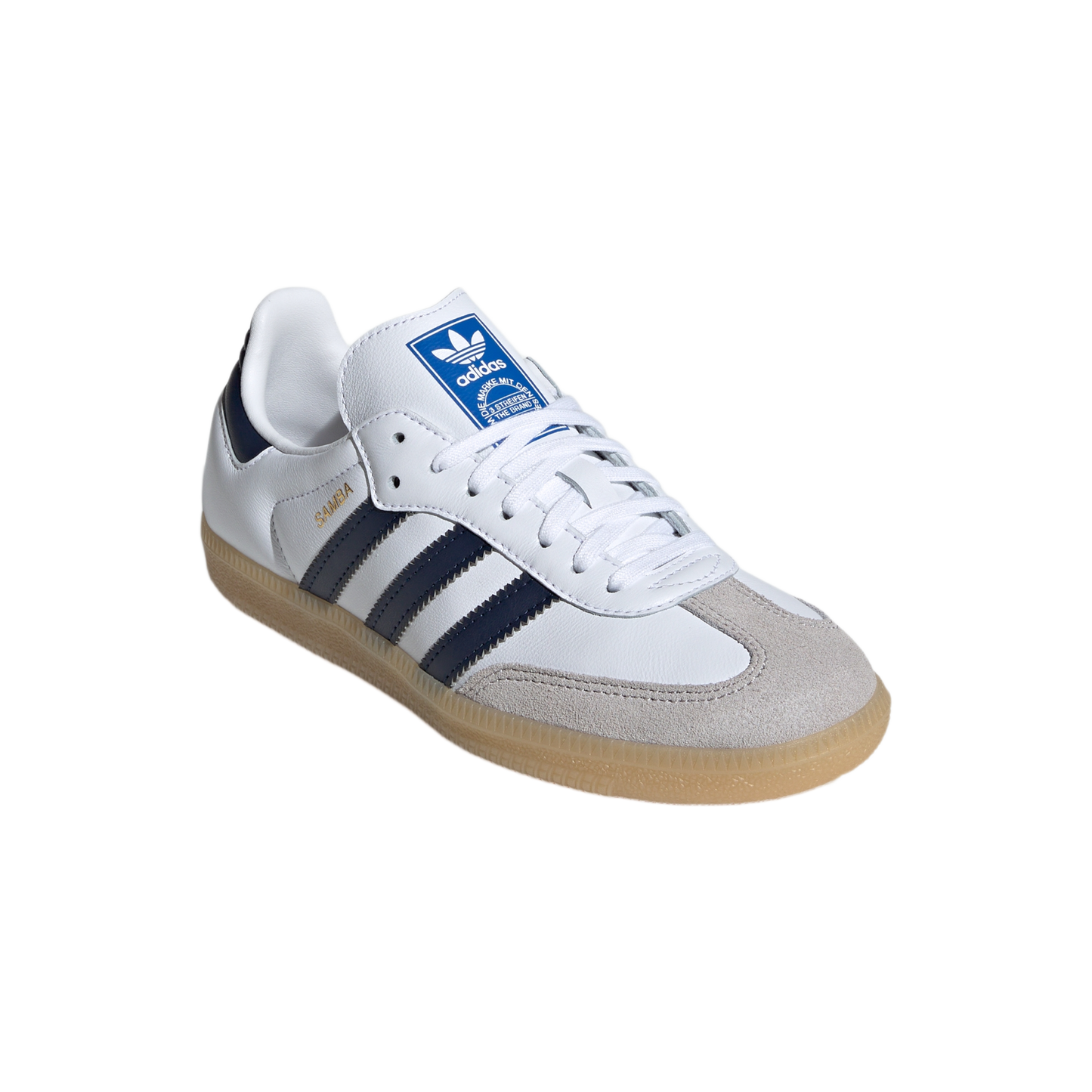 adidas Samba OG Cloud White Collegiate Navy Gum (GS)