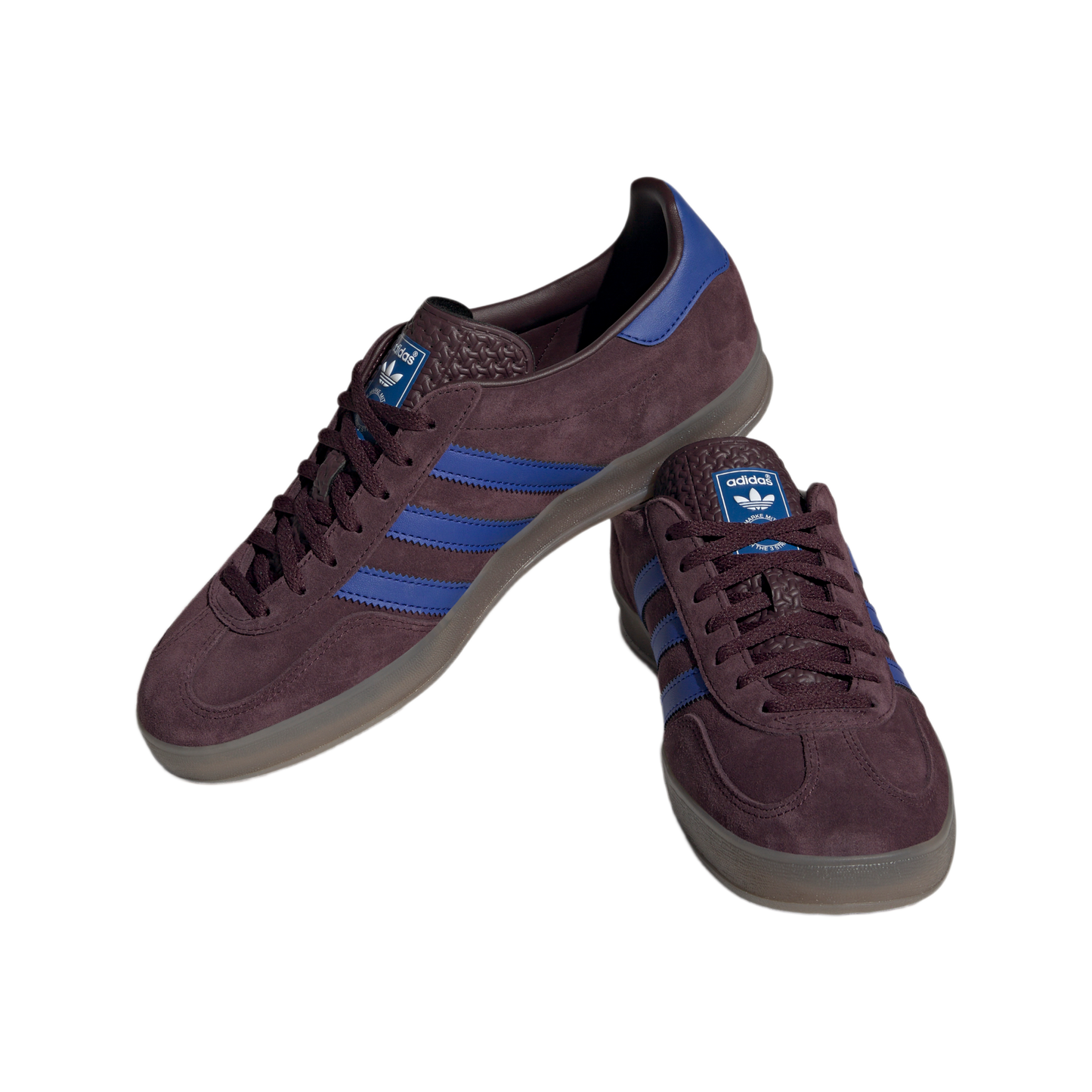 adidas Gazelle Indoor Shadow Maroon Semi Lucid Blue