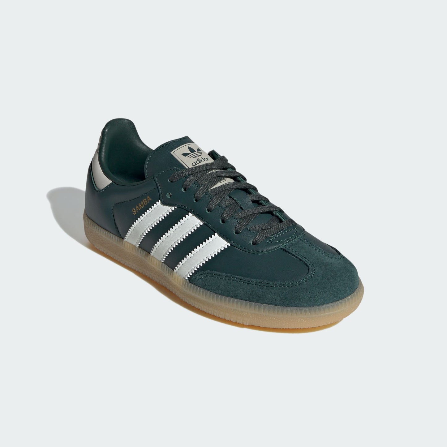 adidas Samba OG Mineral Green Off White Putty Grey (GS)