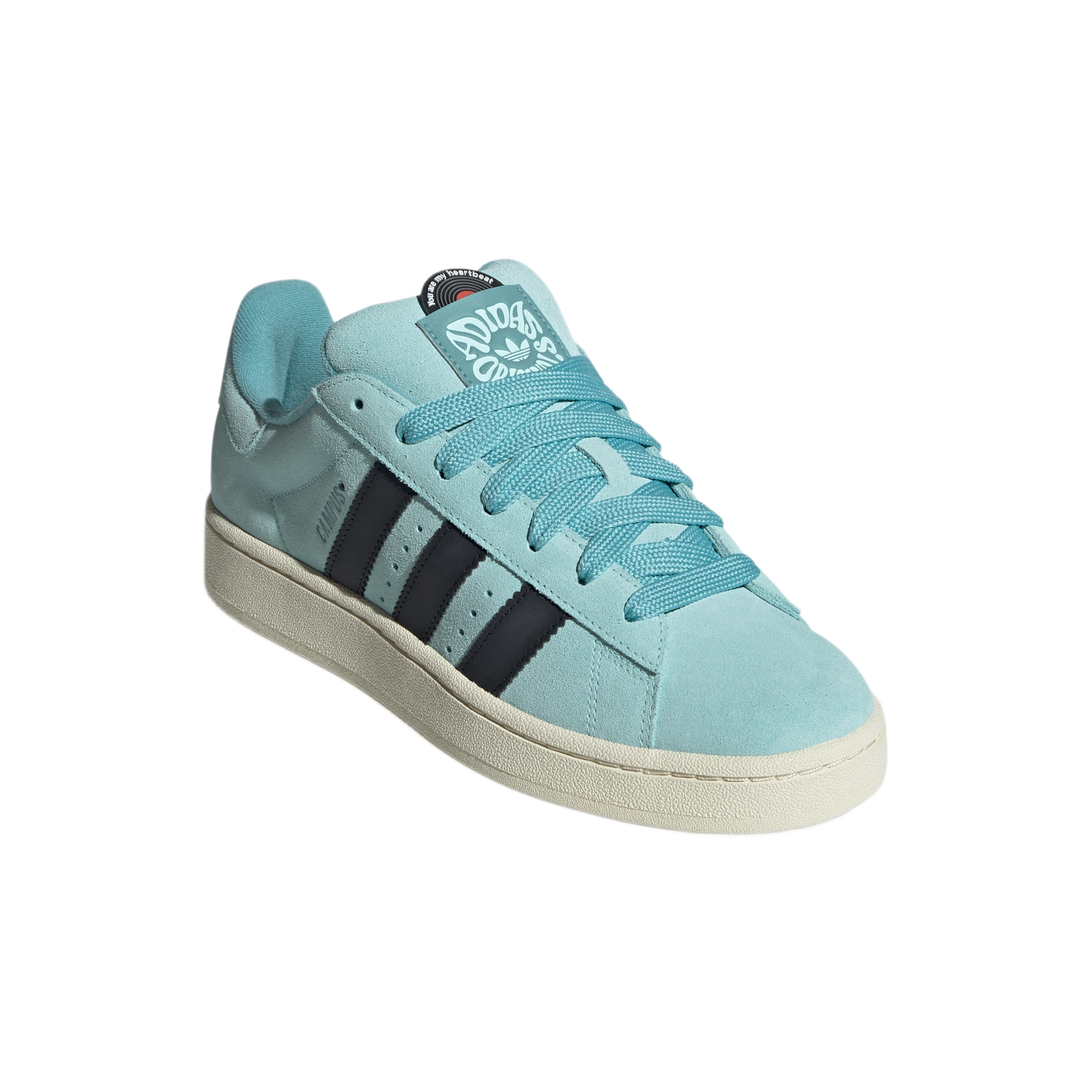 adidas Campus 00s Core Black Semi Flash Aqua