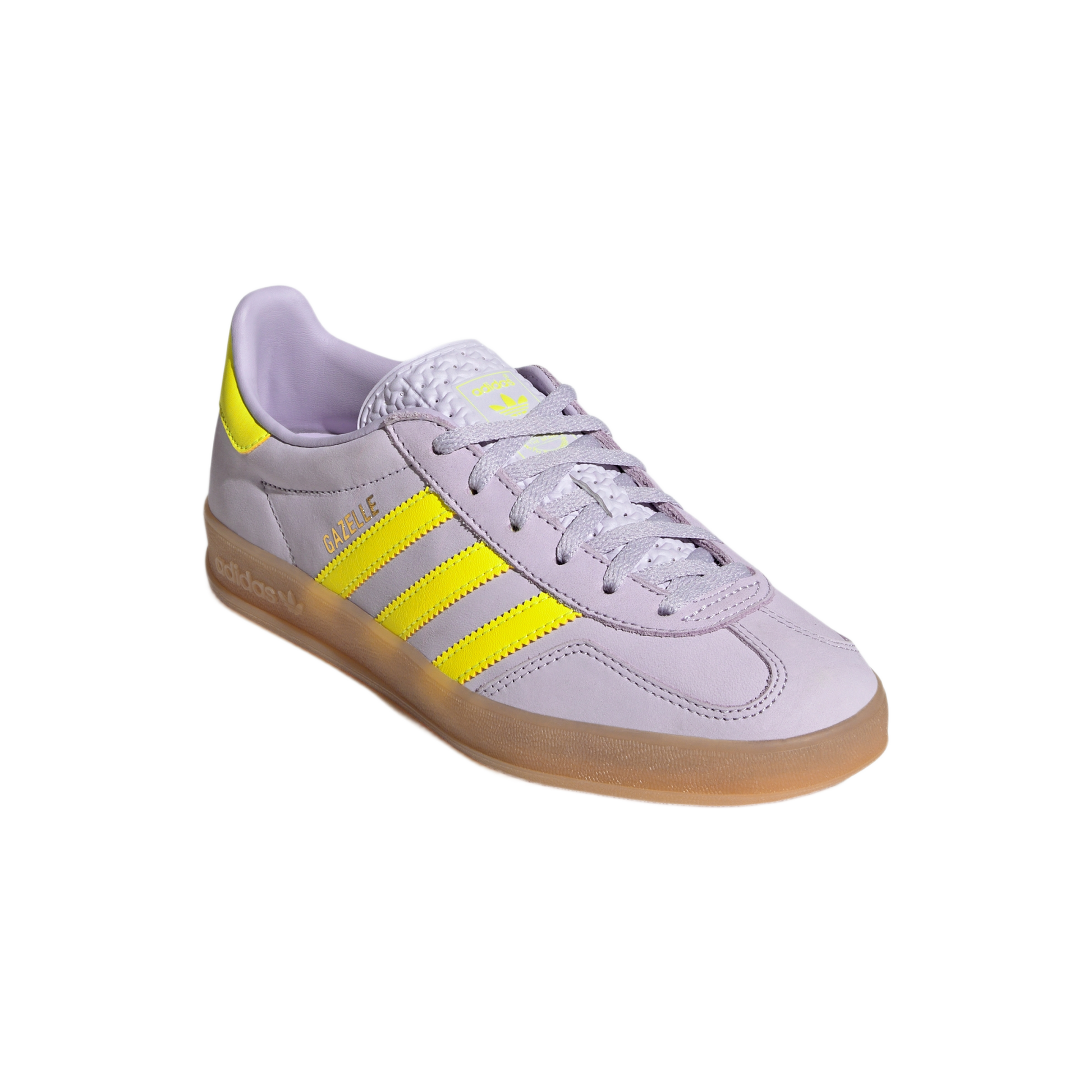 adidas Gazelle Indoor Silver Dawn Solar Yellow (Women's)