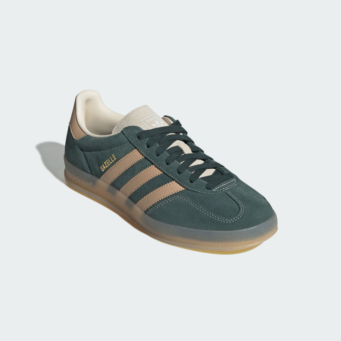 adidas Gazelle Indoor Shadow Green Warm Sandstone