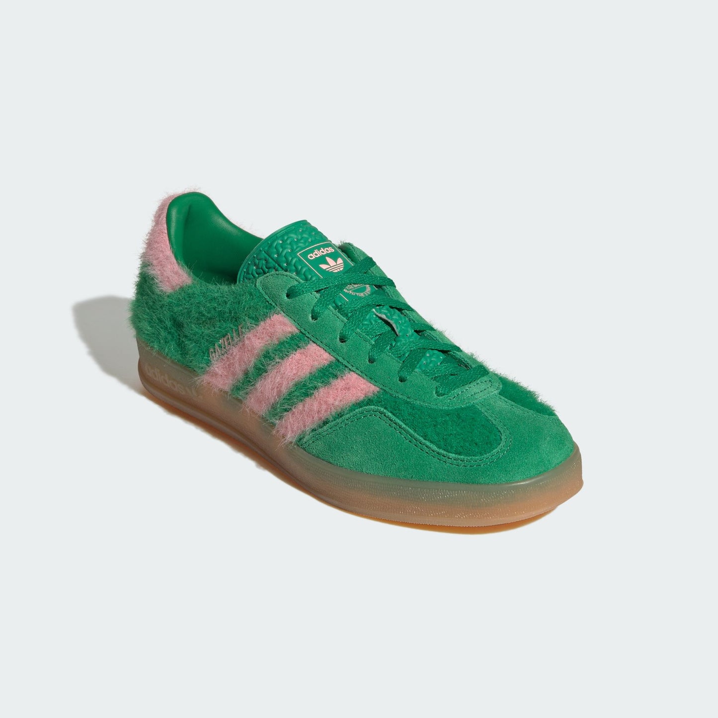 adidas Gazelle Indoor Green Glow Pink (Women's)