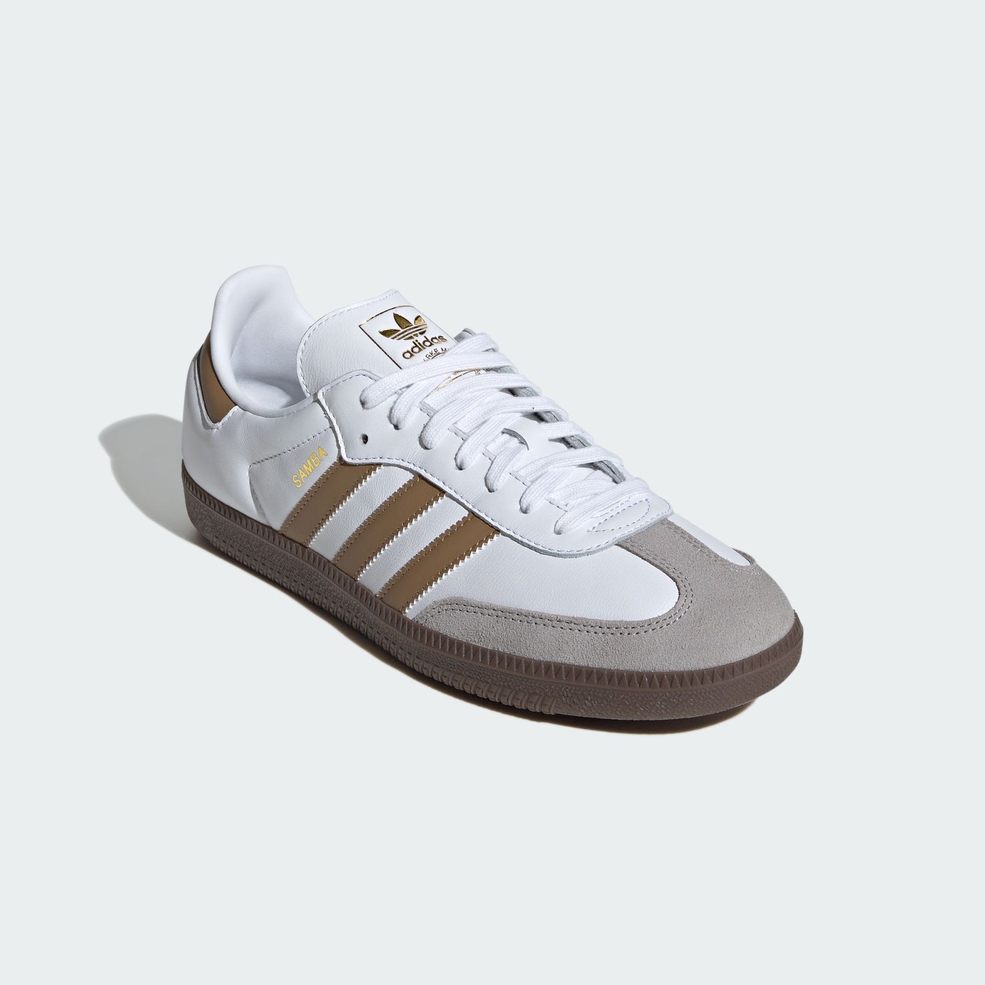 adidas Samba OG Cloud White Brown Desert