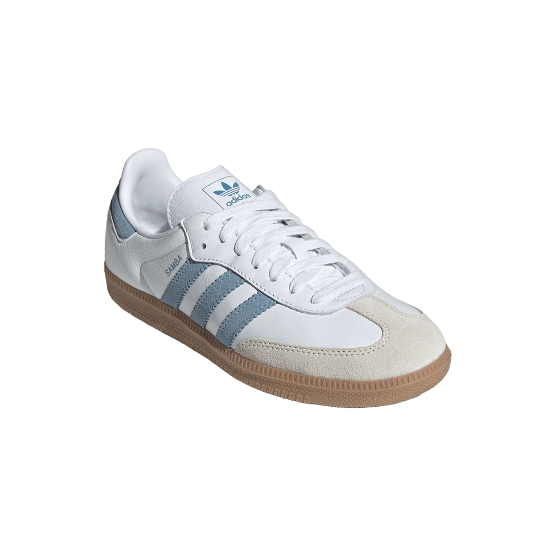 adidas Samba OG White Alumina Ash Blue (Women's)