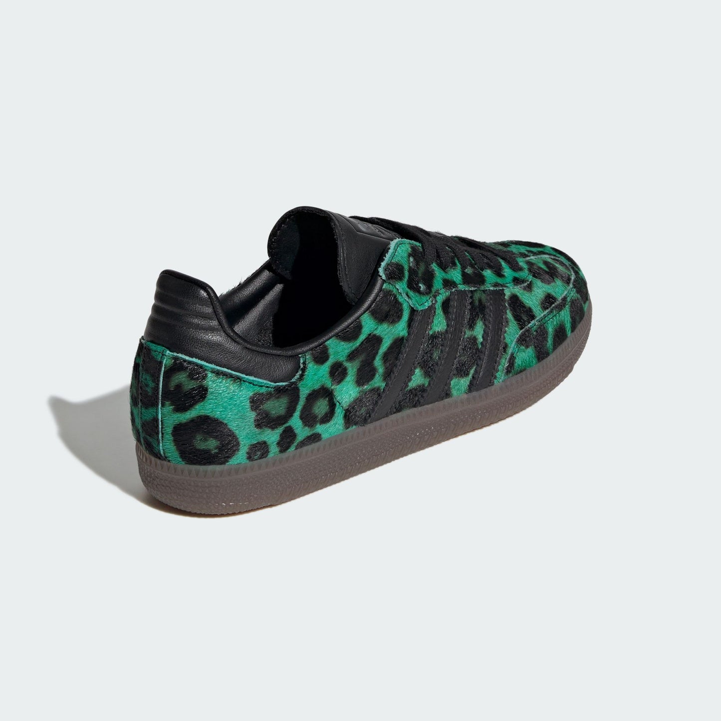 adidas Samba Semi Screaming Green Core Black Gold Metallic (Women's)
