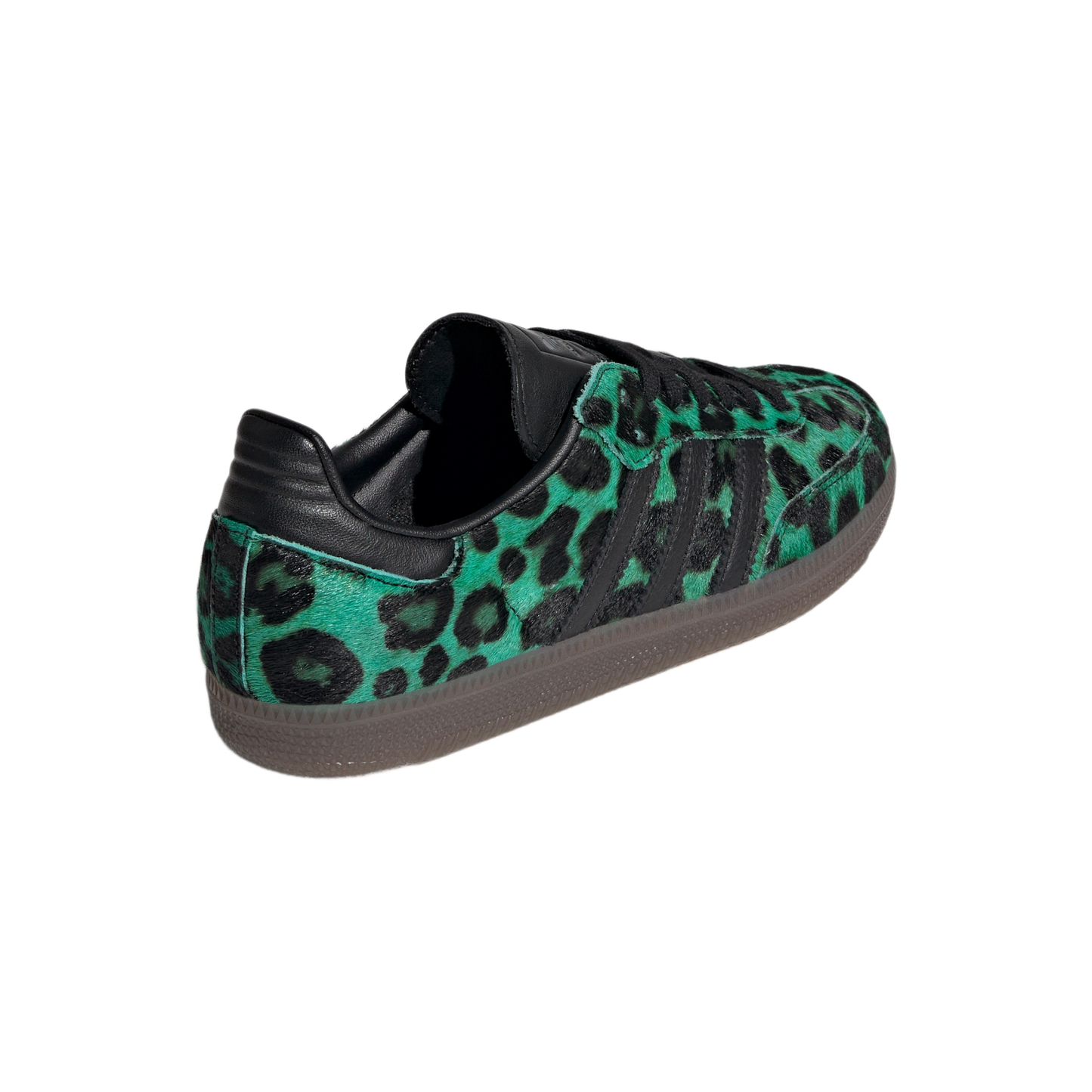 adidas Samba Semi Screaming Green Core Black Gold Metallic (Women's)