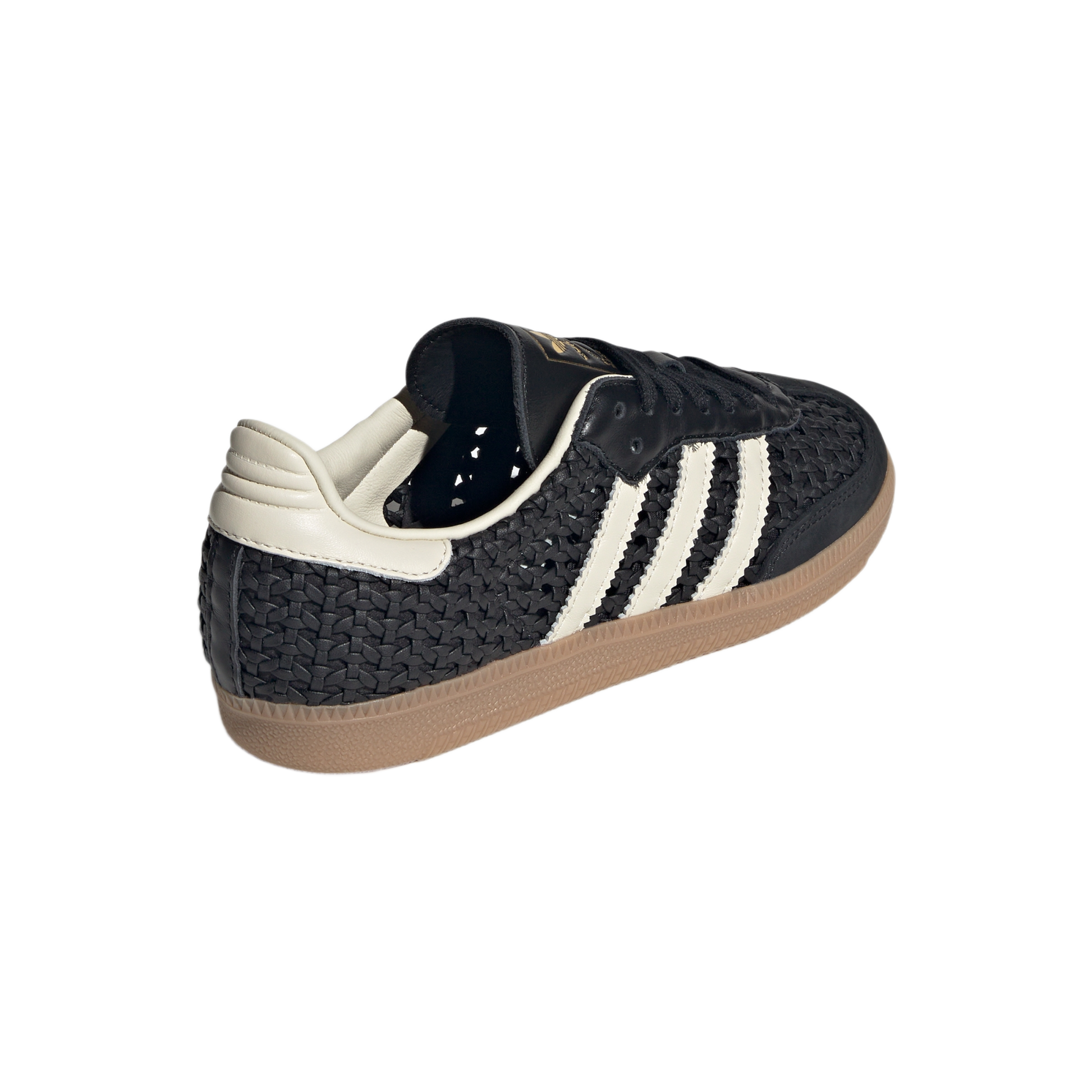 adidas Samba OG Basketweave Black Cream White (Women's)
