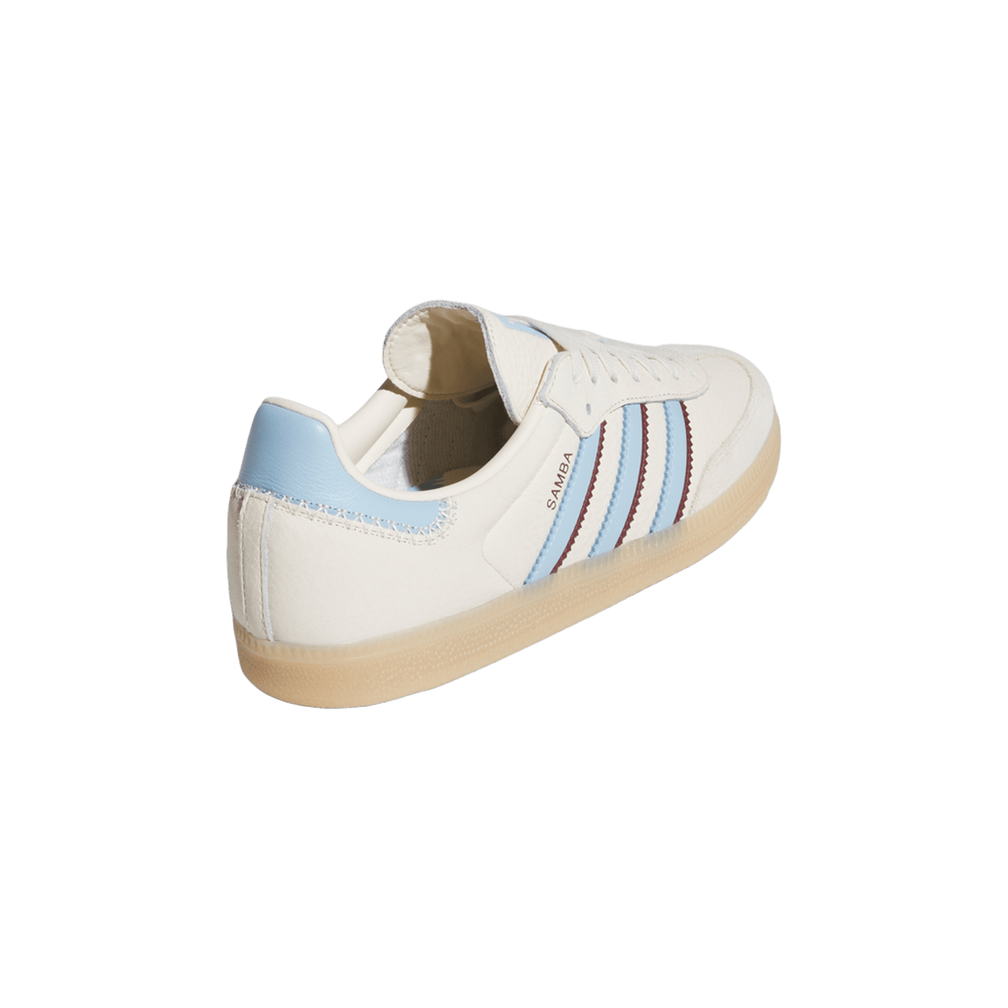 adidas Samba OG Wonder White Clear Sky Shadow Red