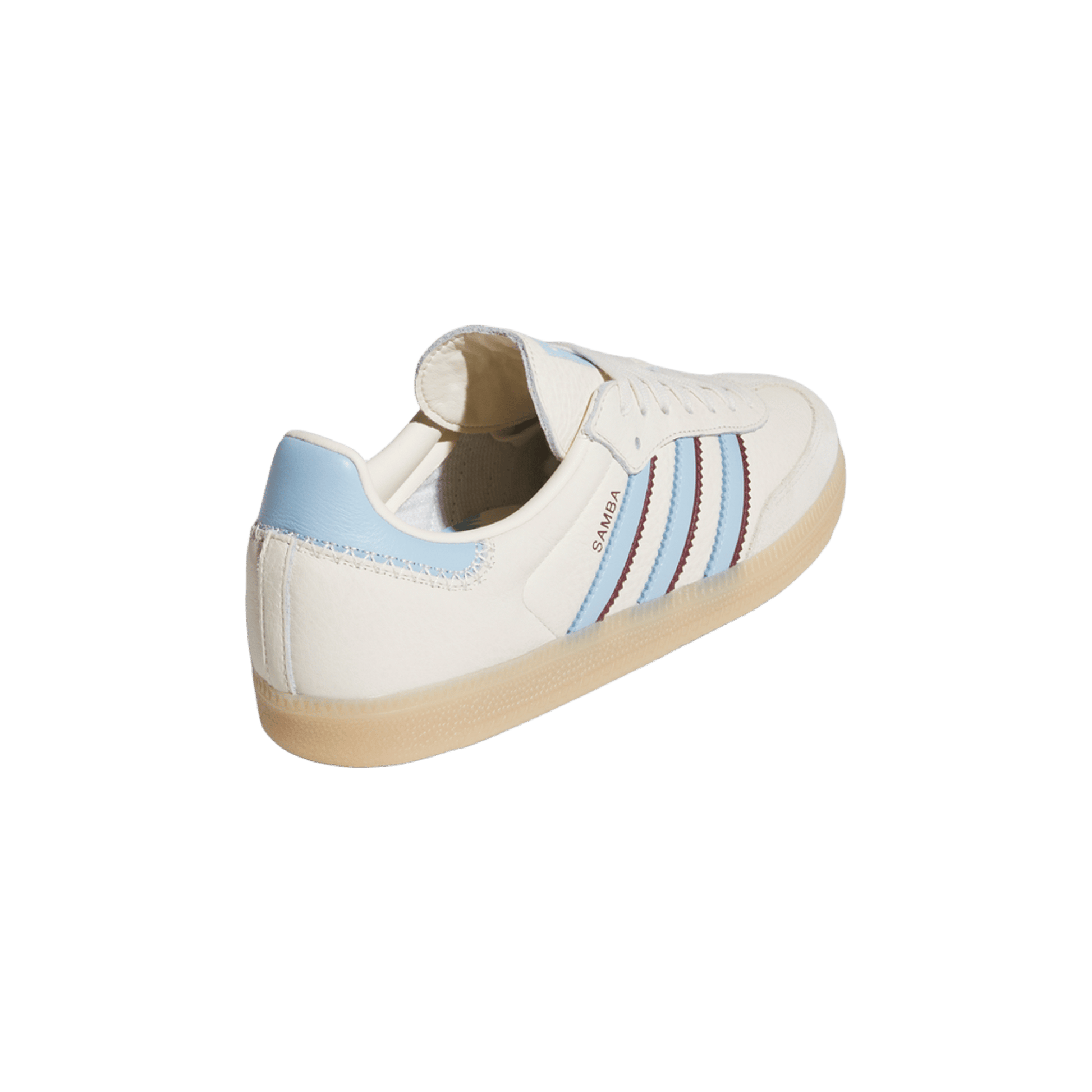 adidas Samba OG Wonder White Clear Sky Shadow Red