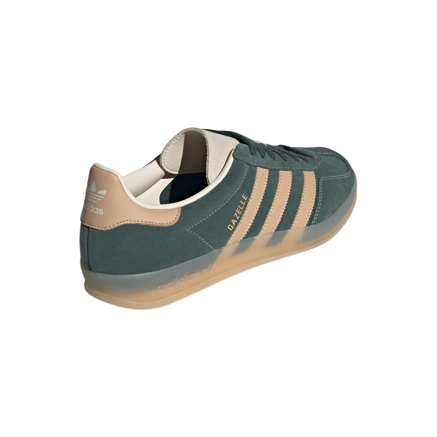 adidas Gazelle Indoor Shadow Green Warm Sandstone