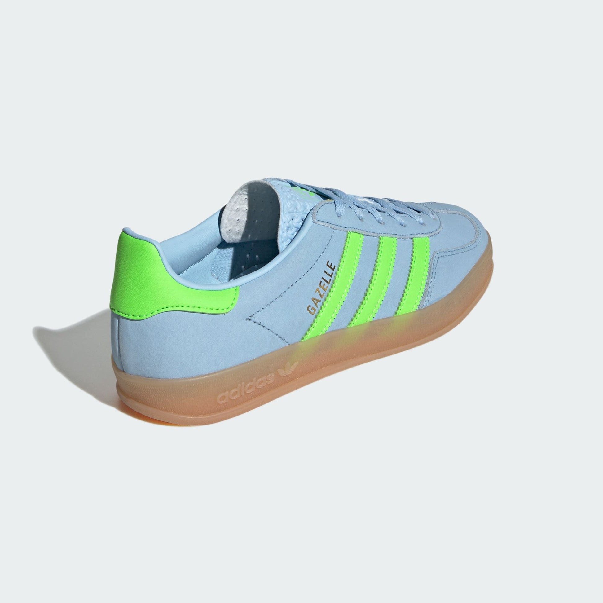 adidas Gazelle Indoor Clear Sky Solar Green (Women's)