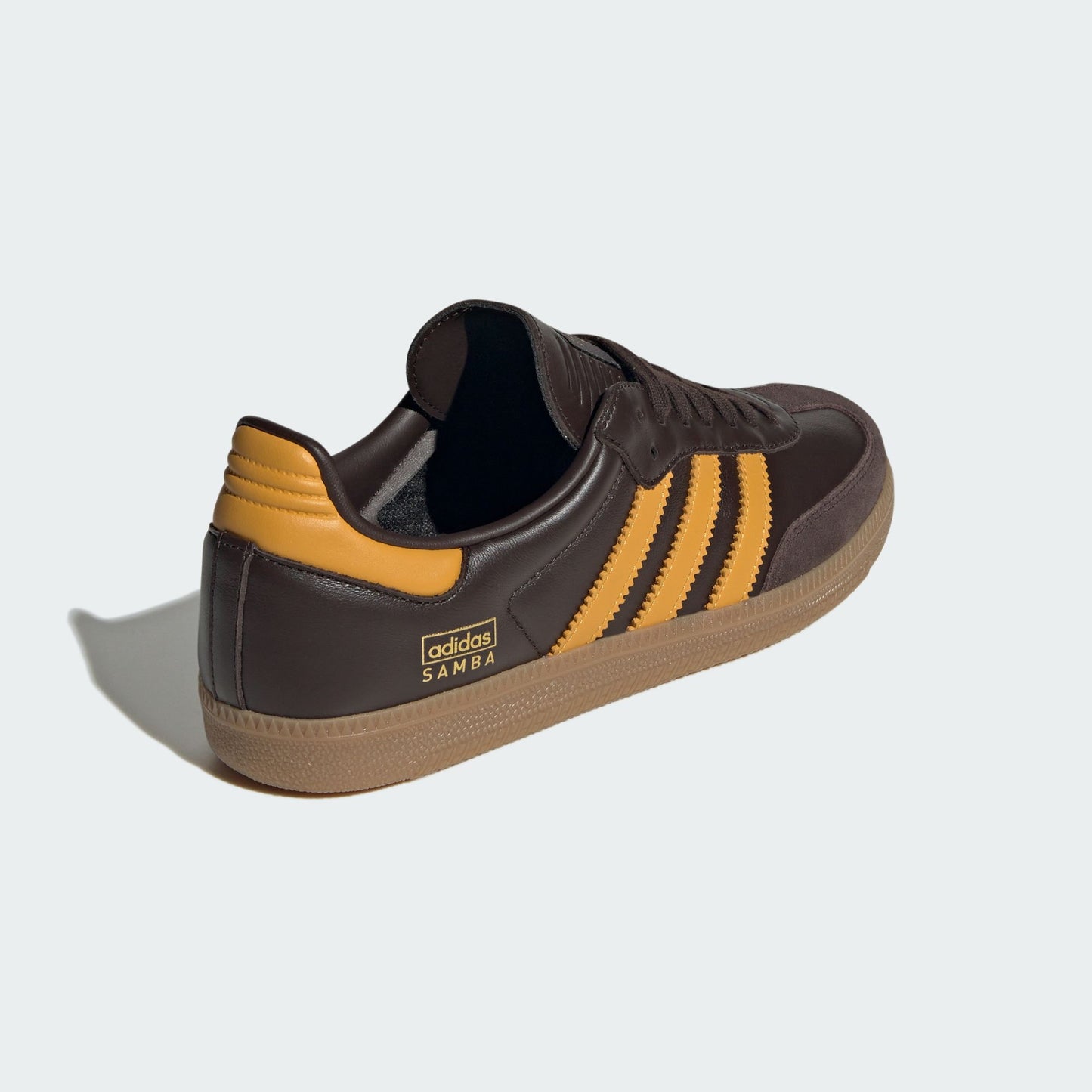 adidas Samba OG Dark Brown Preloved Yellow