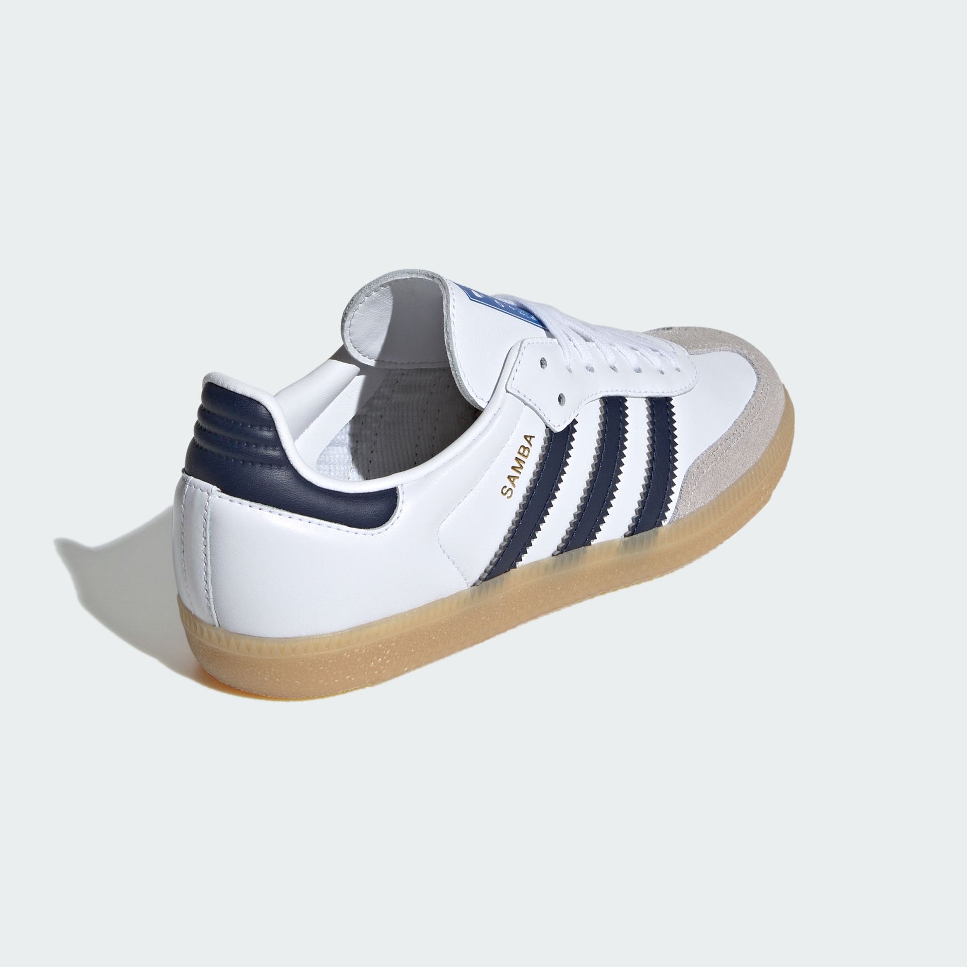 adidas Samba OG Cloud White Collegiate Navy Gum (GS)