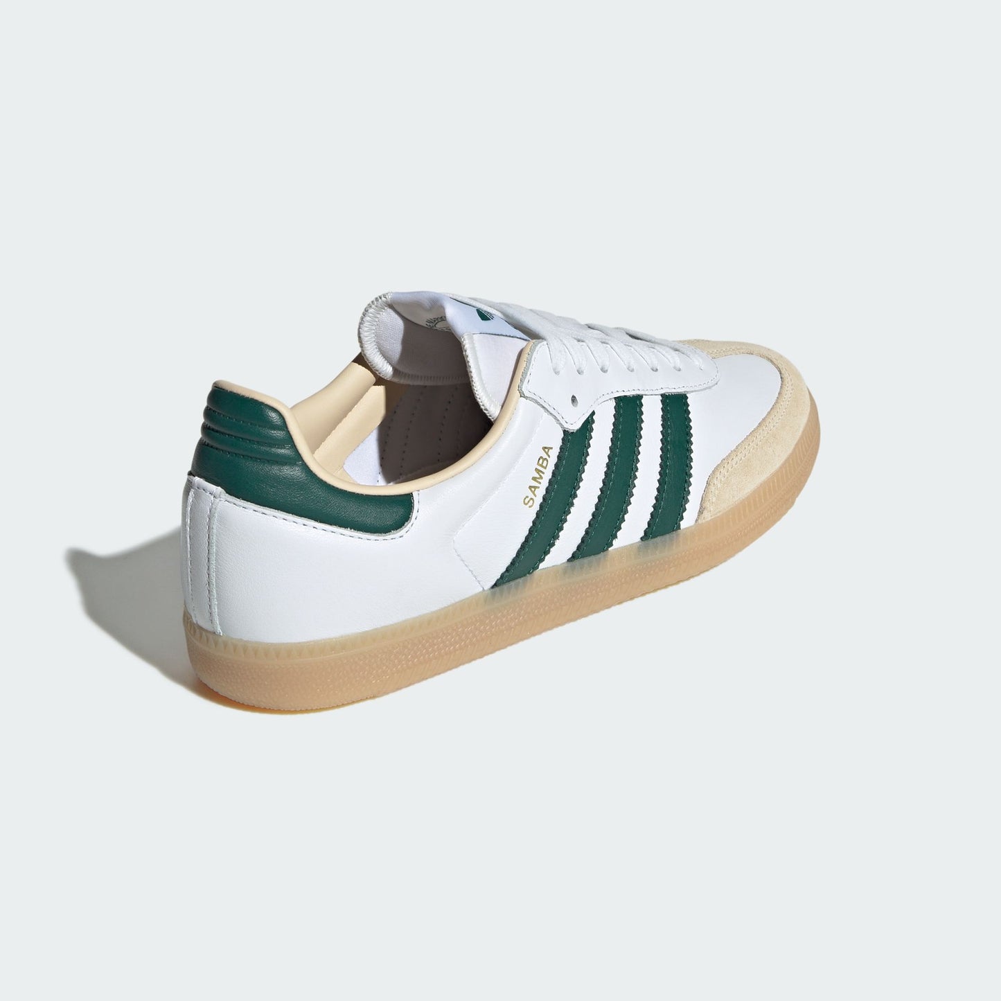 adidas Samba OG Cloud White Collegiate Green Gum
