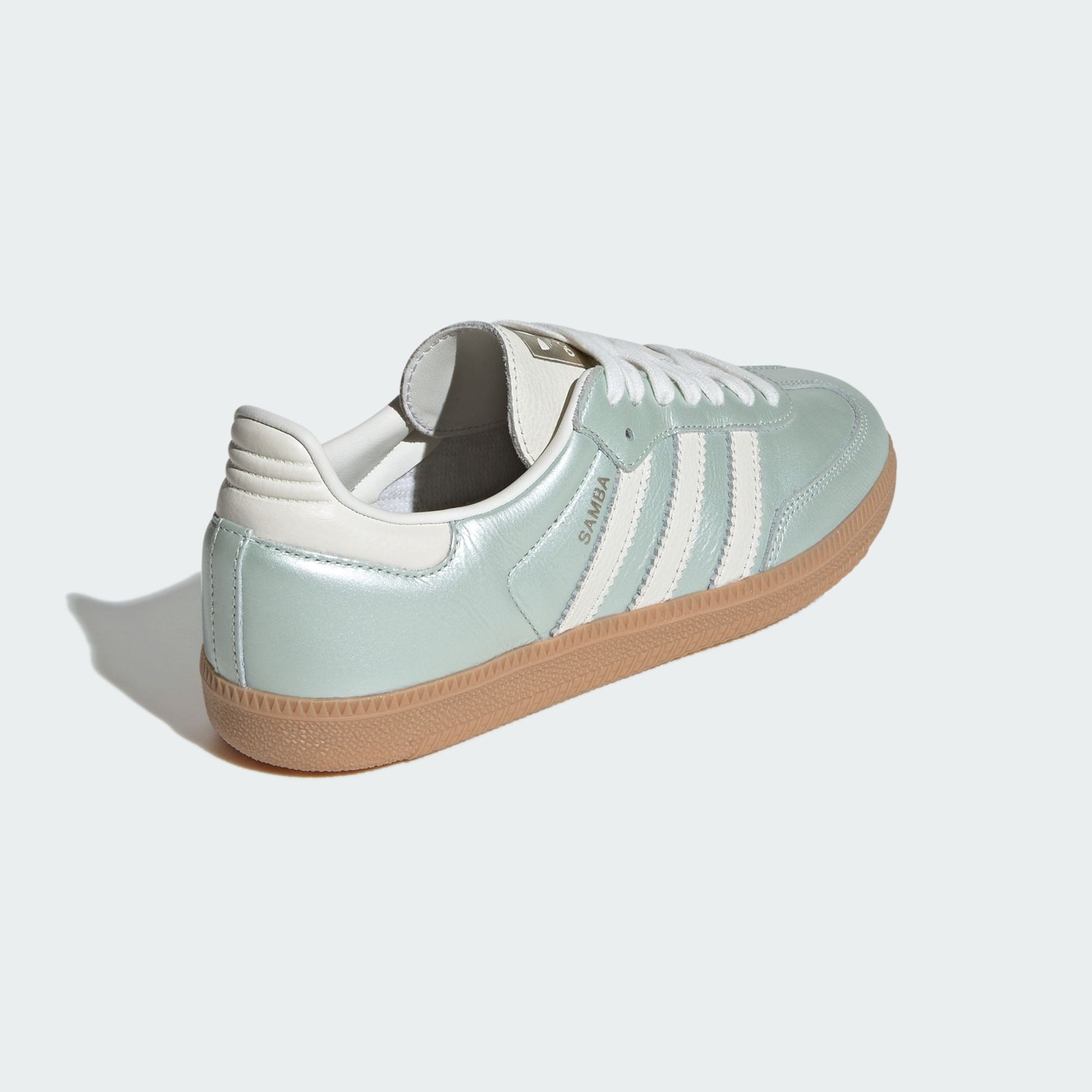 adidas Samba OG Linen Green Metallic (Women's)