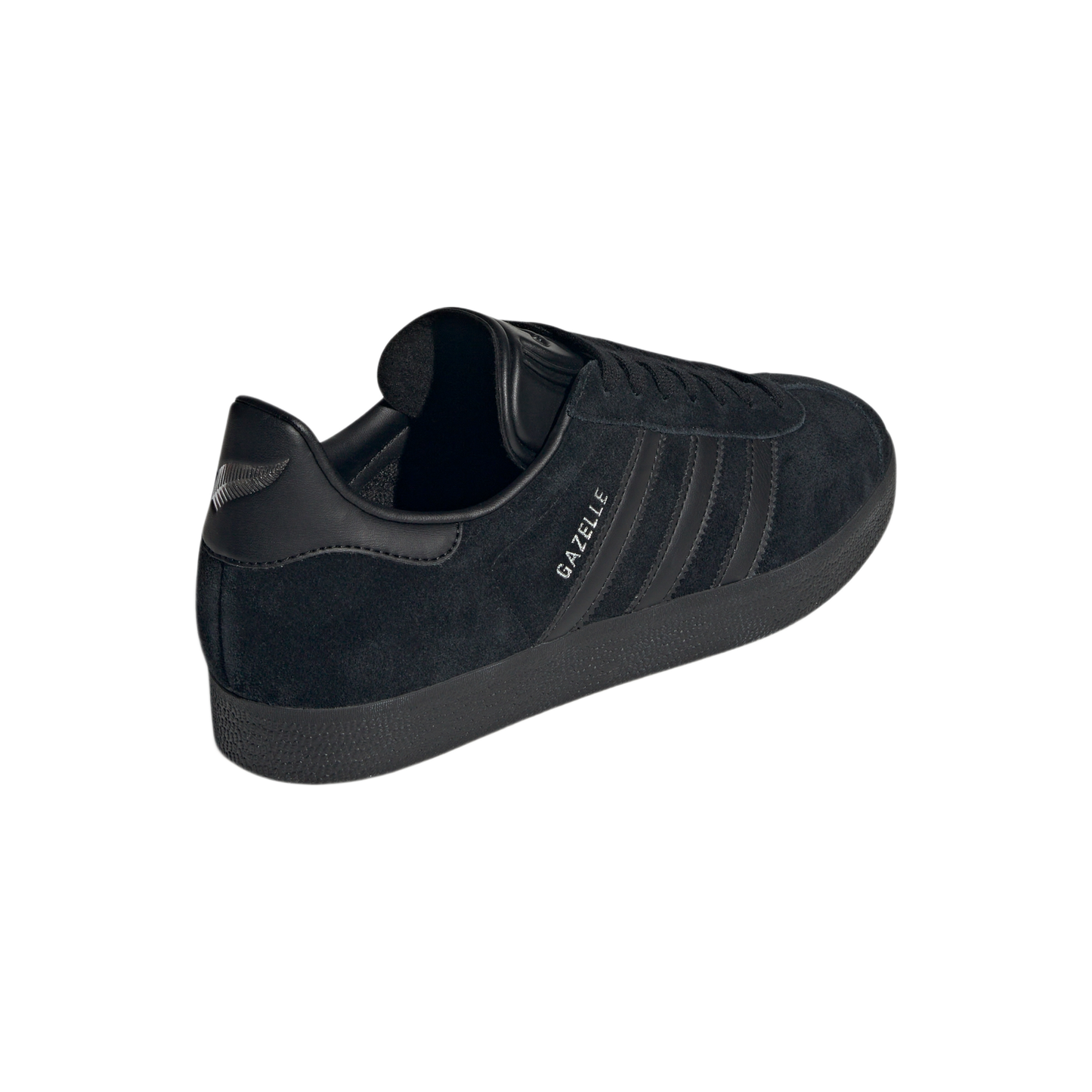 adidas Gazelle All Black Silver Metallic