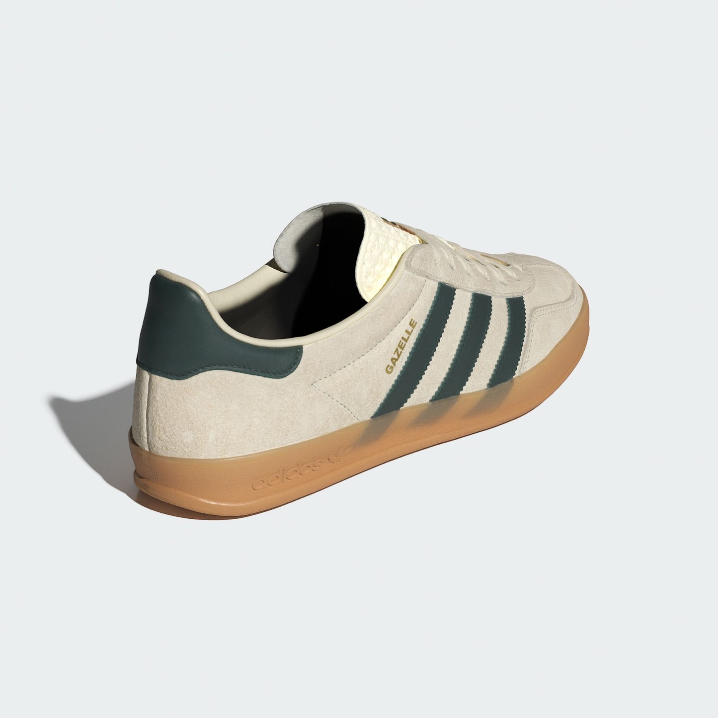 adidas Gazelle Indoor Cream White Collegiate Green Gum
