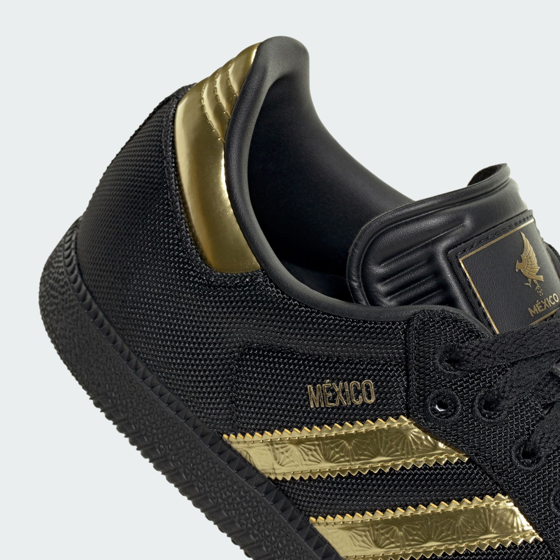 adidas Samba OG Mexico Black Gold Metallic