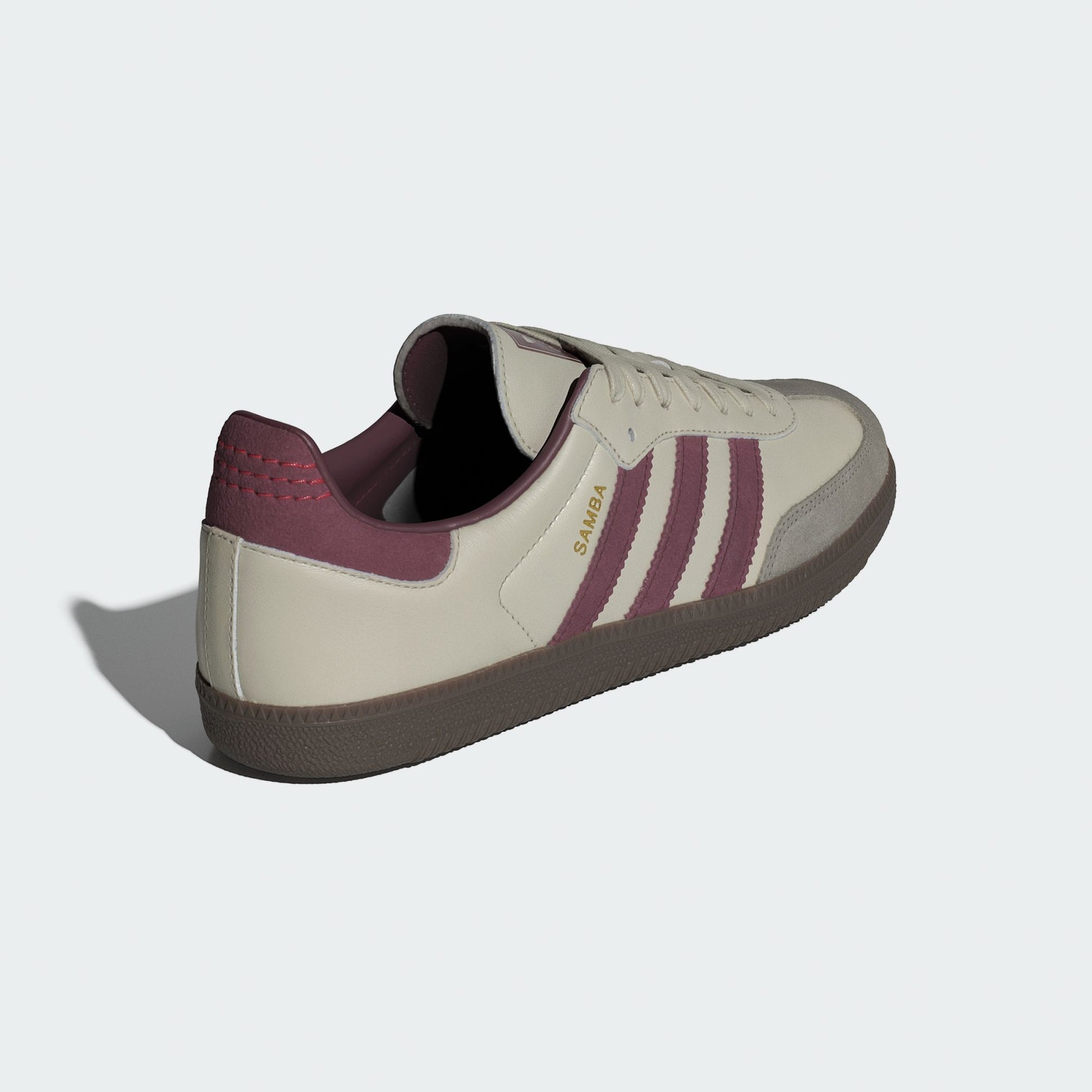 adidas Samba OG Putty Grey Maroon