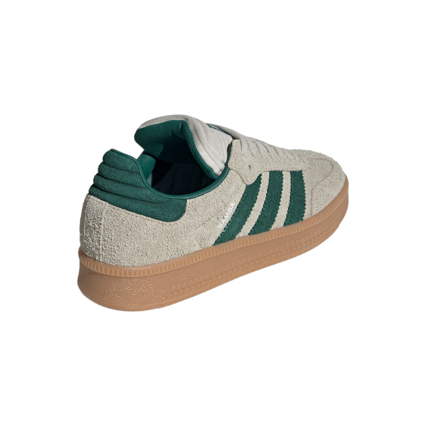 adidas Samba XLG Putty Grey Collegiate Green