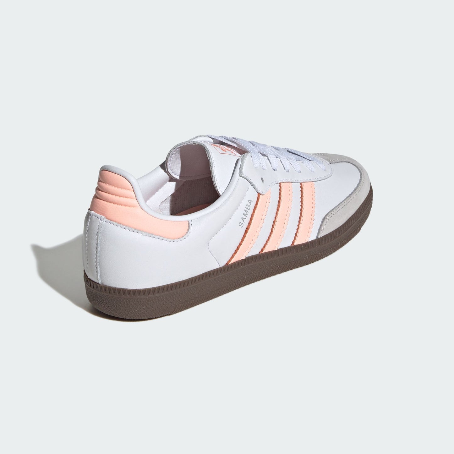 adidas Samba OG Cloud White Clear Orange Semi Coral (Women's)