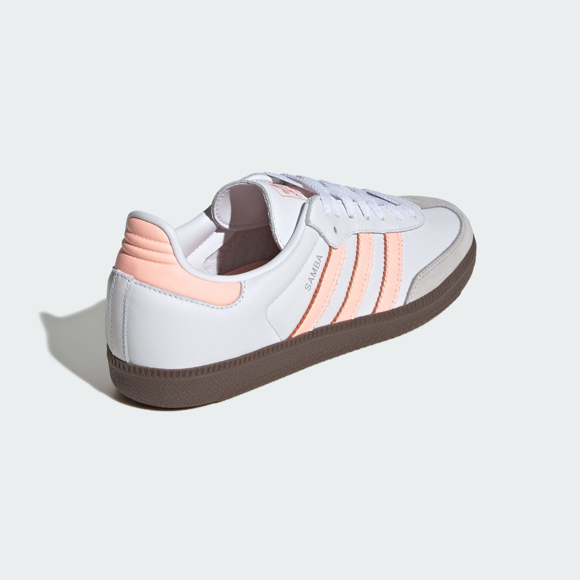 adidas Samba OG Cloud White Clear Orange Semi Coral (Women's)