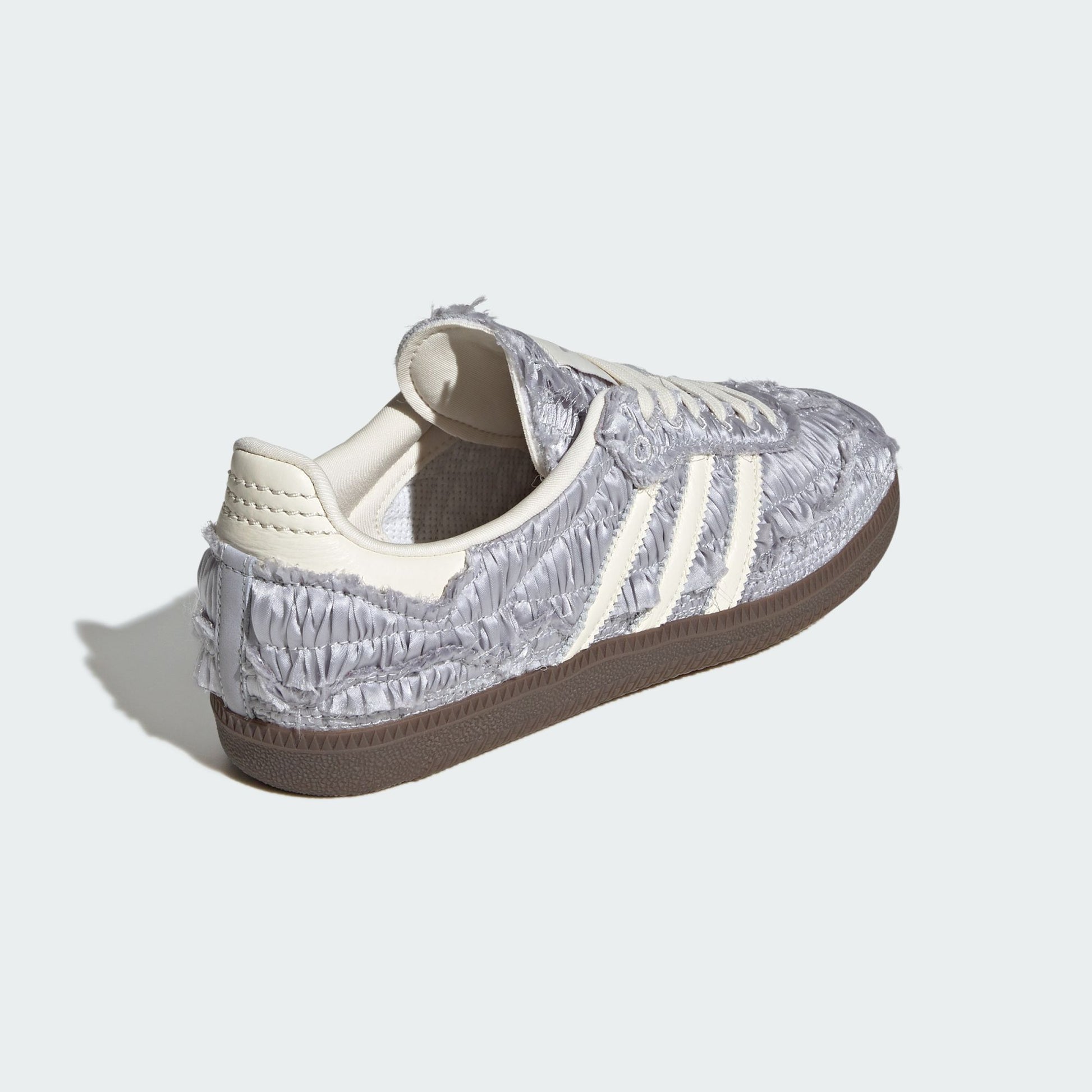 adidas Samba OG Caroline Hu Satin Silver Metallic