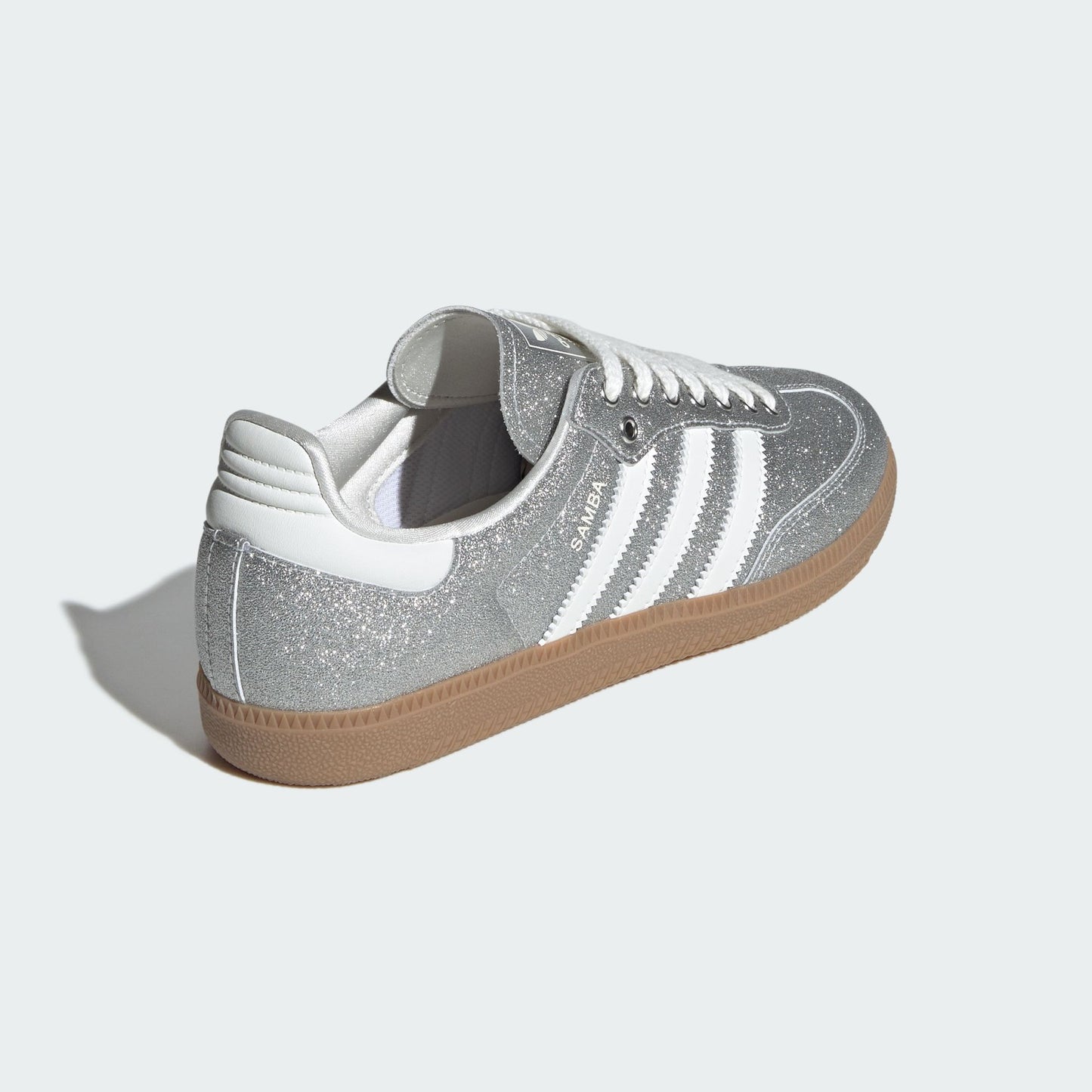 adidas Samba Shine Silver Metallic (Women's)