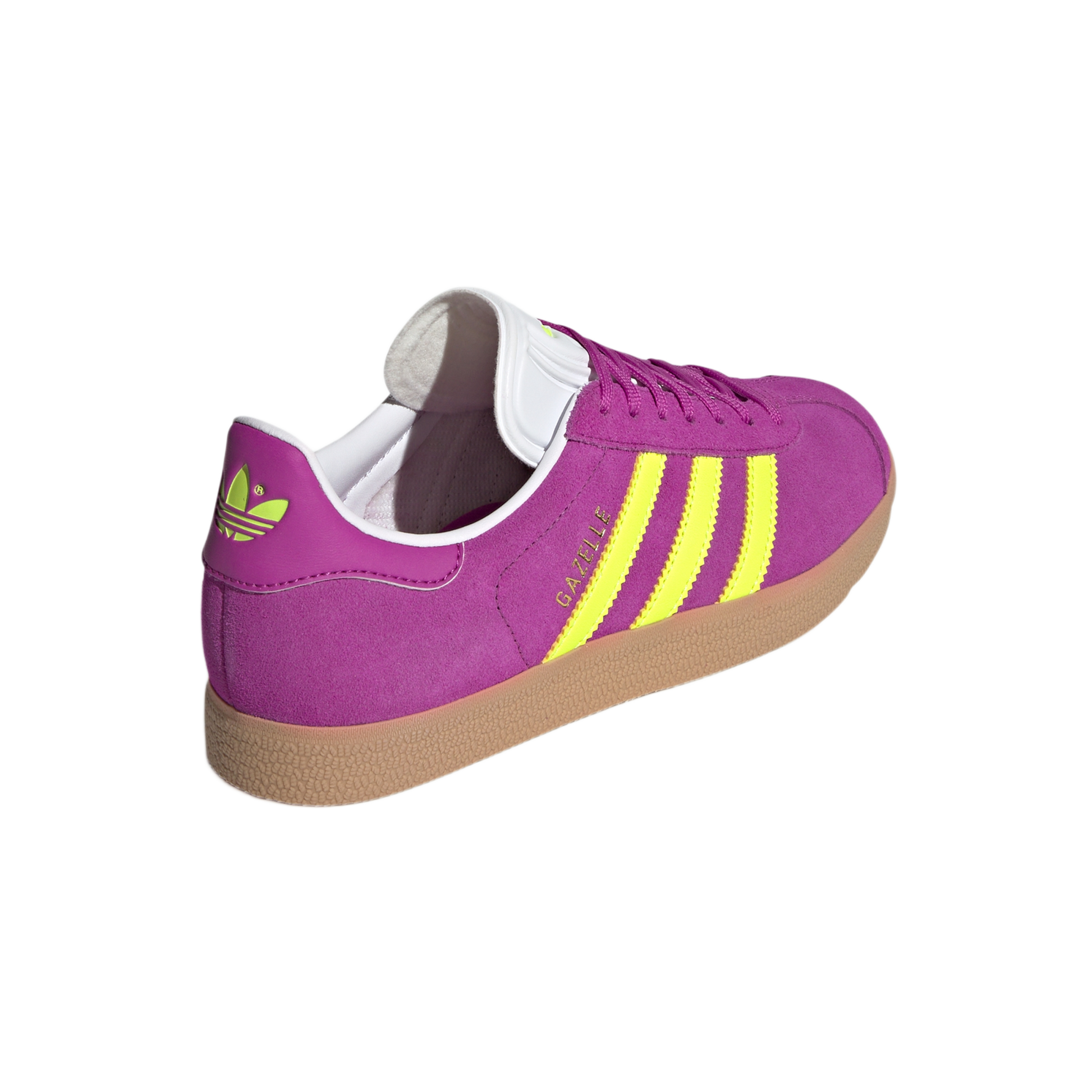 adidas Gazelle Purple Burst Solar Yellow (Women's)