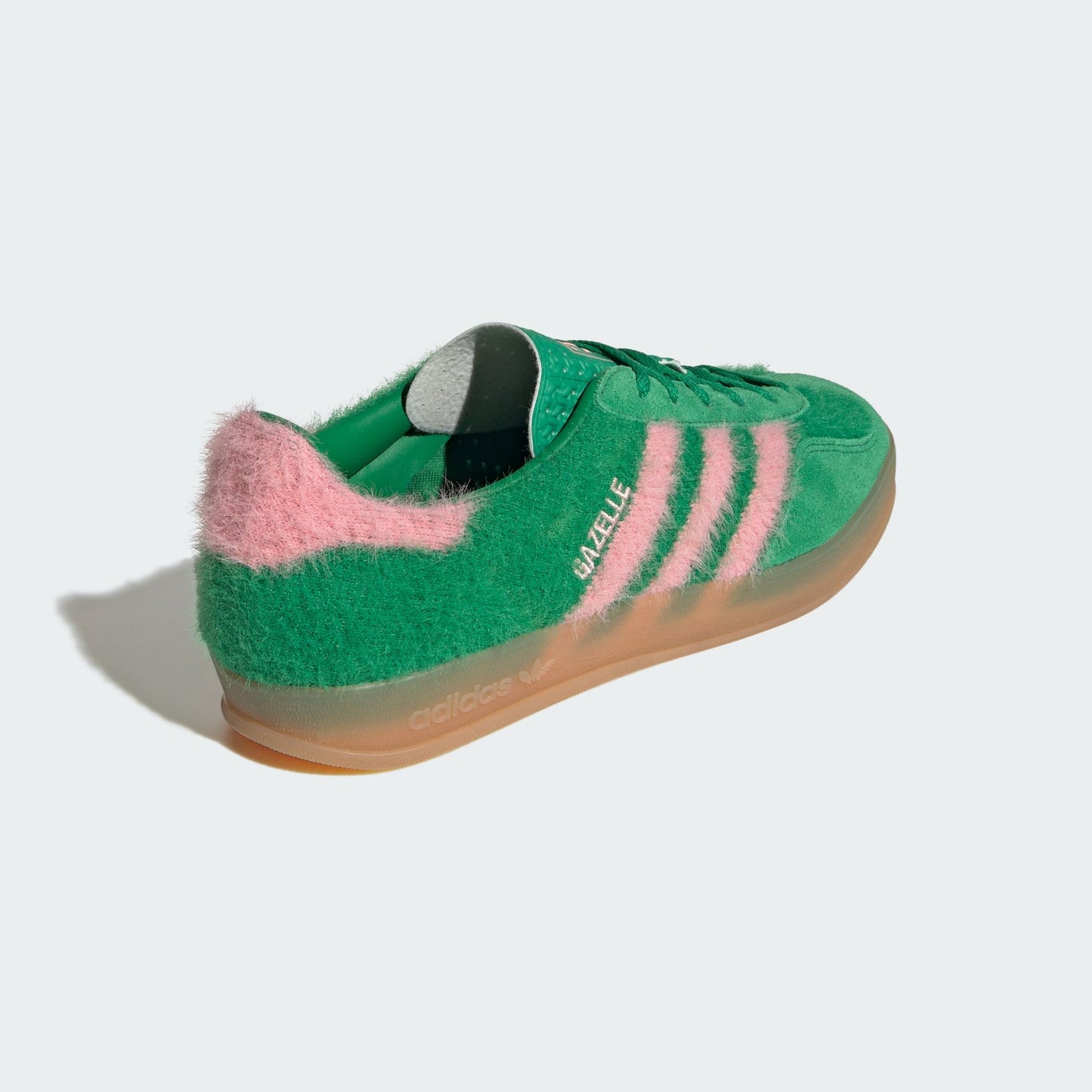 adidas Gazelle Indoor Green Glow Pink (Women's)