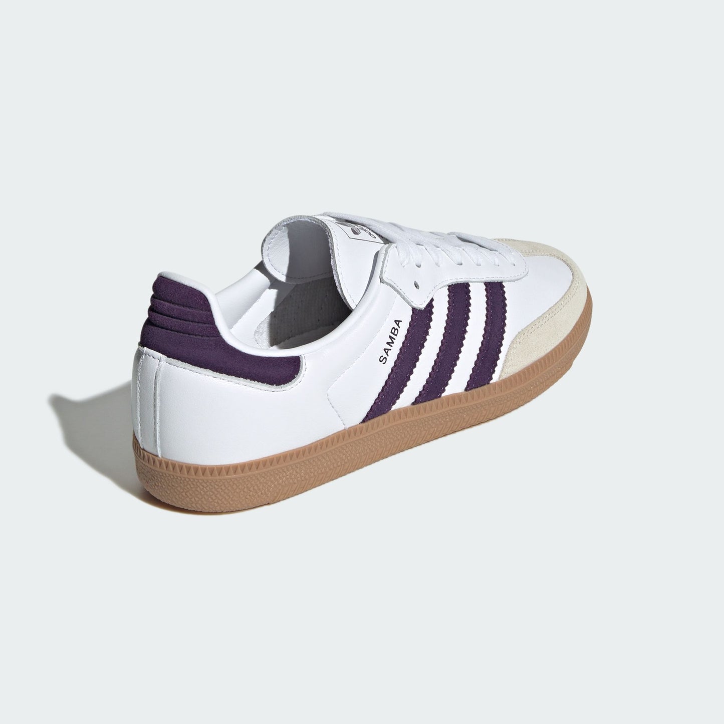 adidas Samba OG White Alumina Aurora Plum (Women's)