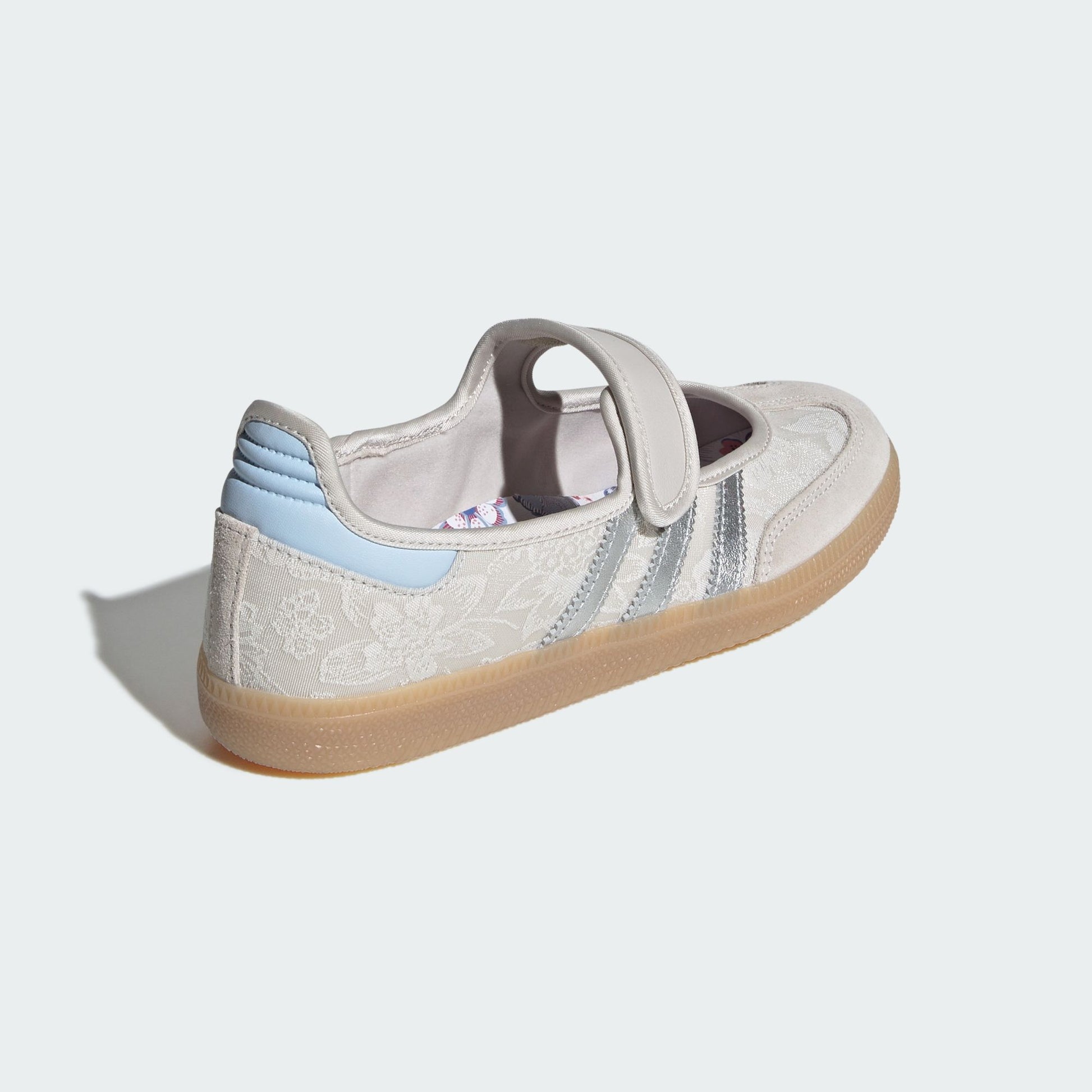 adidas Liberty London Samba Jane Chalk Pearl Silver Metallic Chalk White (Women's)