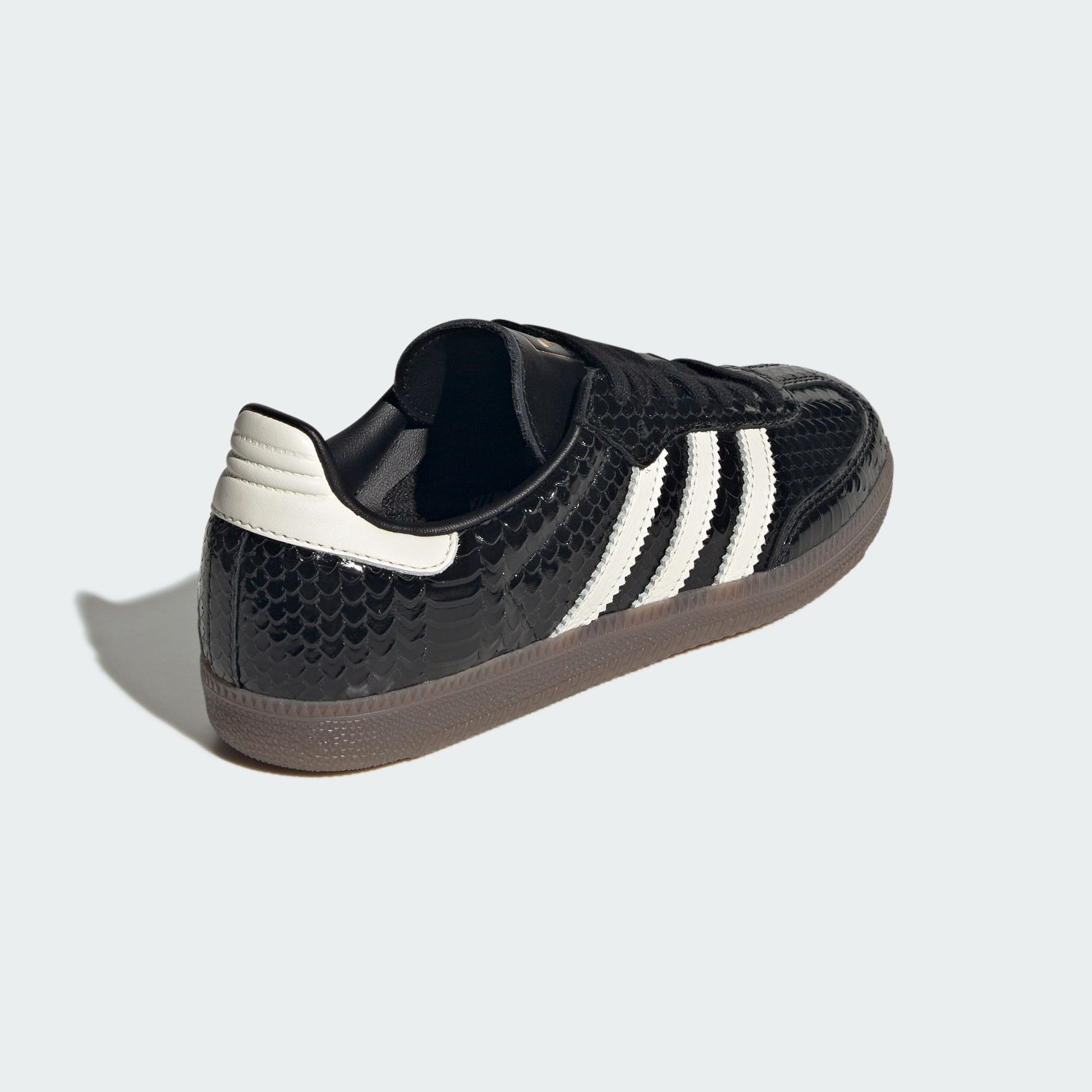adidas Samba OG Patent Snakeskin Black Off White (Women's)