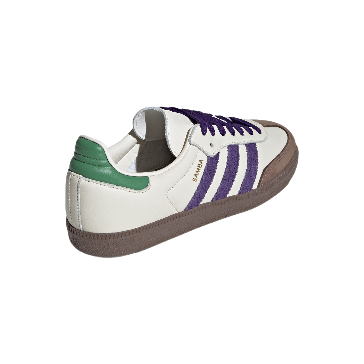 adidas Samba OG Off White Core Purple Green Brown (Women's)